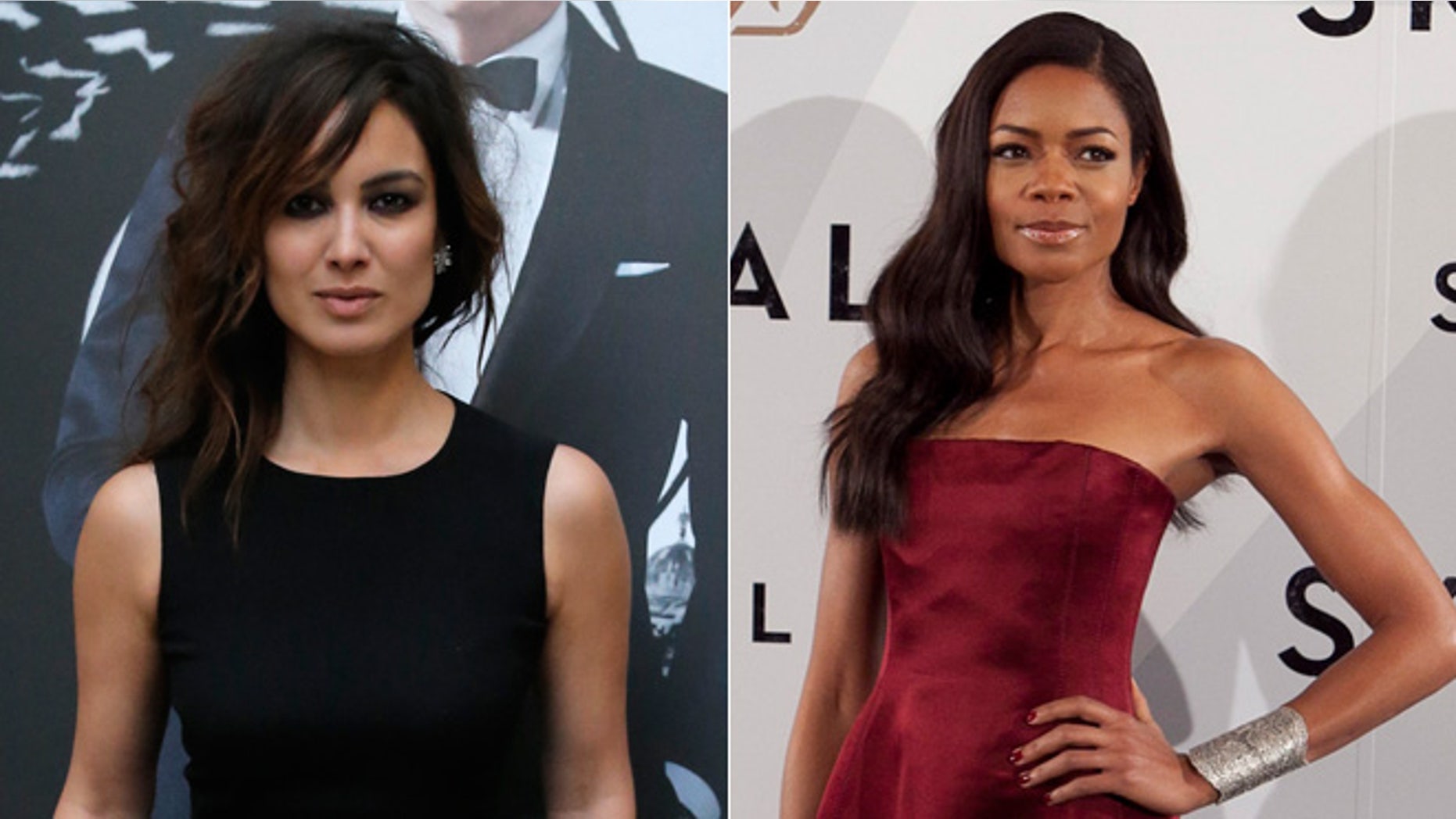 French actress Berenice Marlohe, left, and British actress Naomie Harris, right, are both featured in the new James Bond film 'Skyfall.'