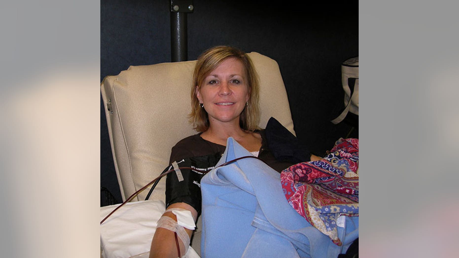 Barbara Larson, of Andover, Minn., donated her bone marrow in 2007 to a 53-year-old man who needed a stem cell transplant.