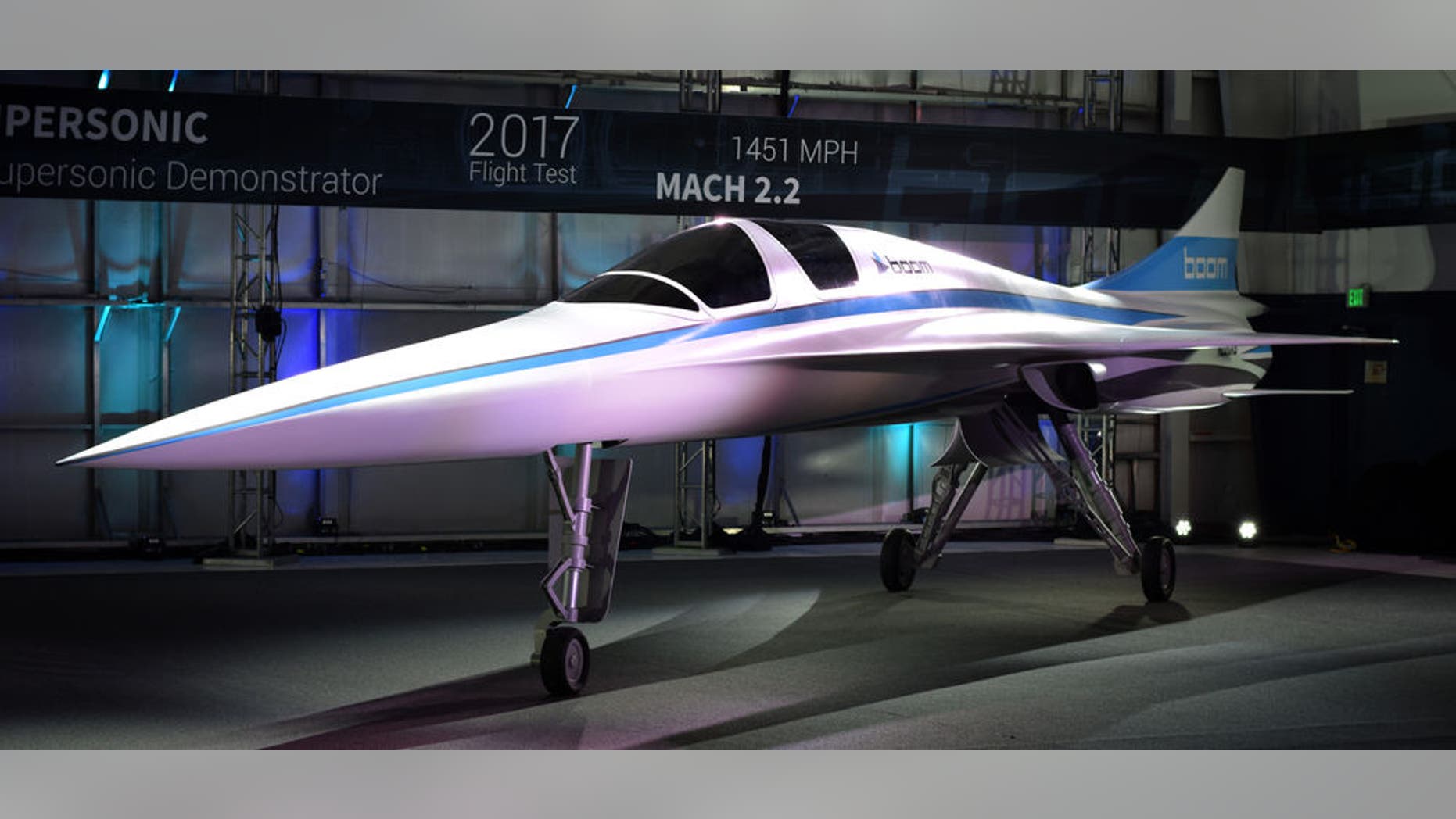 Boom Technology says its XB-1, nicknamed the “Baby Boom” will be the world’s fastest civil aircraft.