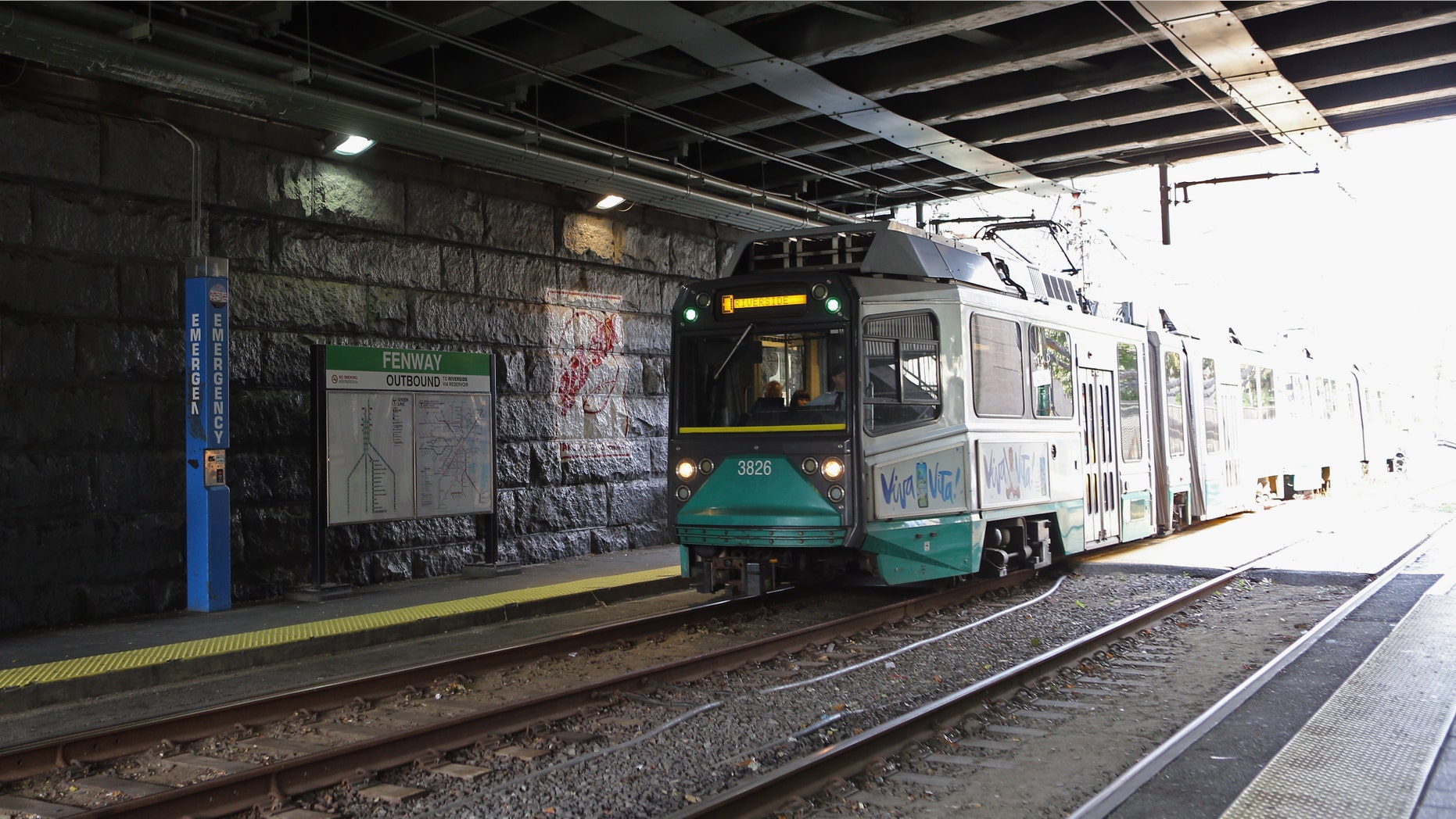 BOSTON, MA - OCTOBER 05: A scenic view the Green Line T line as photographed on October 5, 2012 in Boston, Massachussets. (Photo by Bruce Bennett/Getty Images)