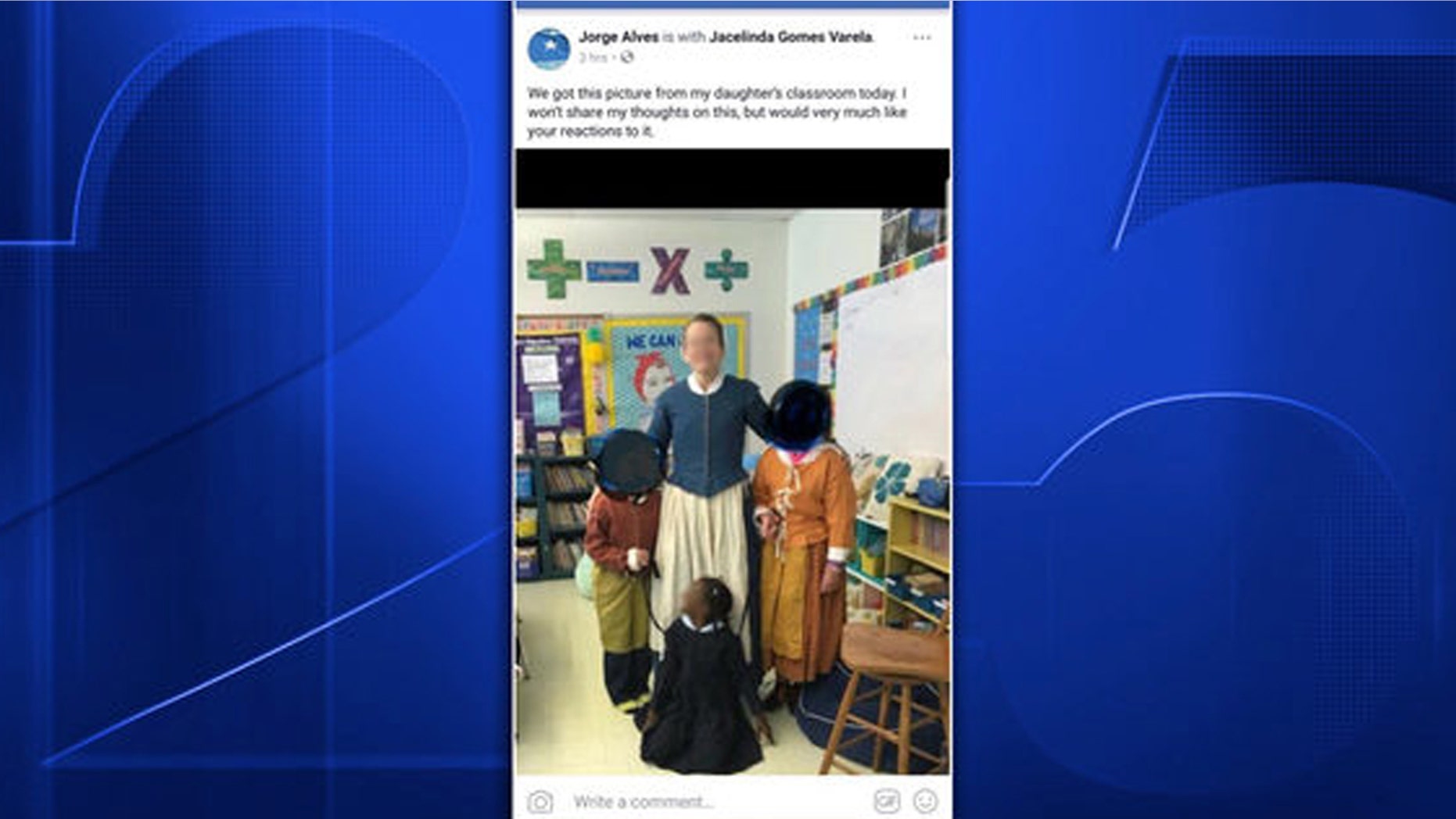 An image of a black girl wearing a 17th century toddler leash has sparked an uproar among parents.