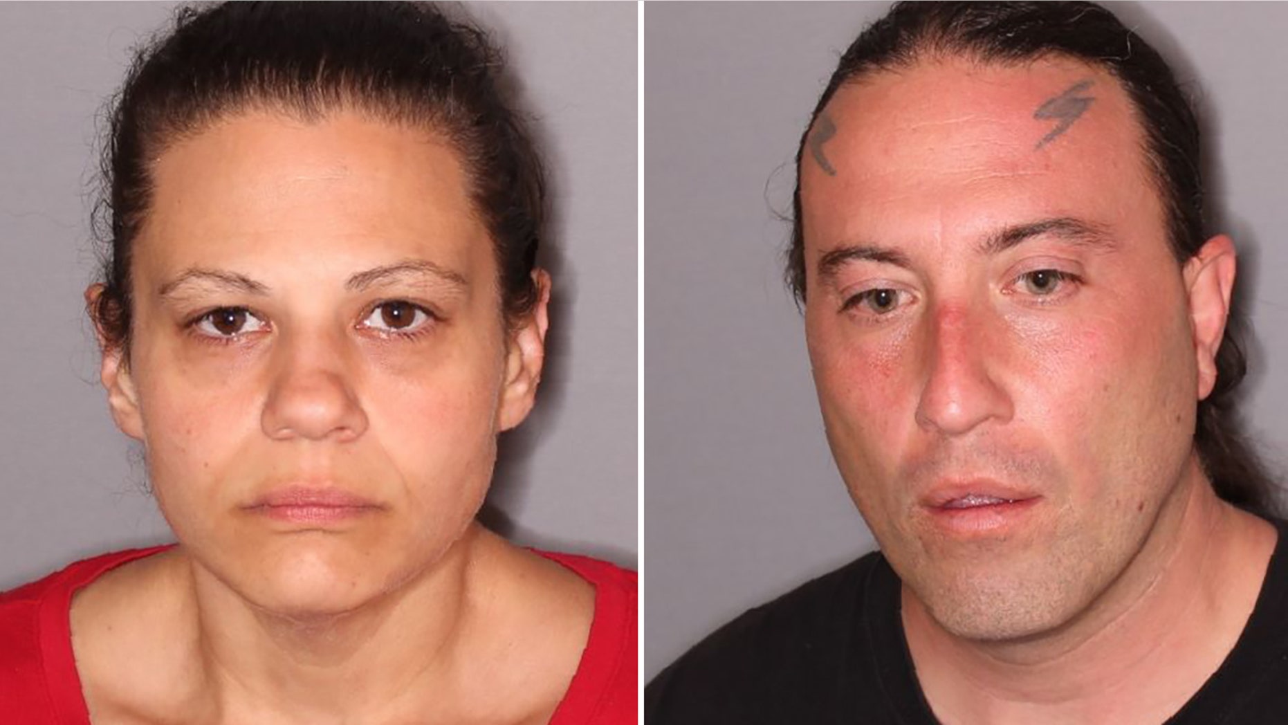 A 3-year-old boy remained on life support Wednesday after his mother, Alison Bovio, left, and stepfather, Donald Bovio, right, allegedly beat him with a belt so badly last week he was left brain dead.