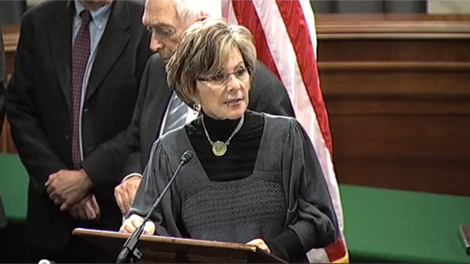 Dec. 13, 2011: Sen. Barbara Boxer speaks at a press conference on Capitol Hill.
