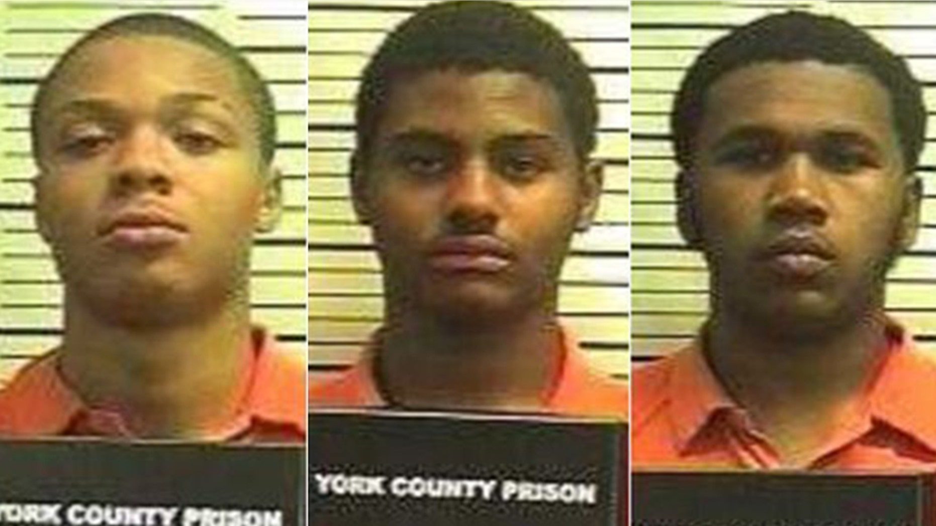 Three members of the Central York High School football team have been charged with raping a 14-year-old girl at gunpoint after she left a Pennsylvania town fair. (York County)