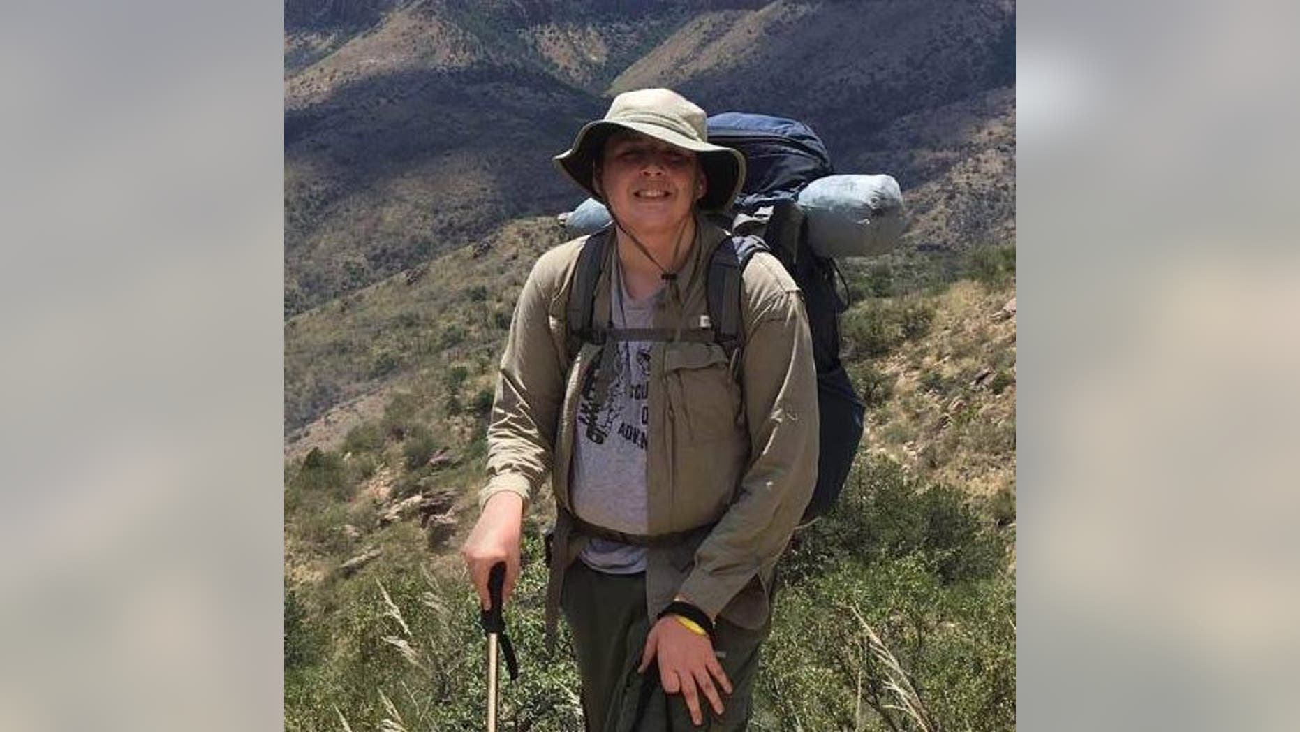 Reid Comita was signed up for an introductory backpacking class.