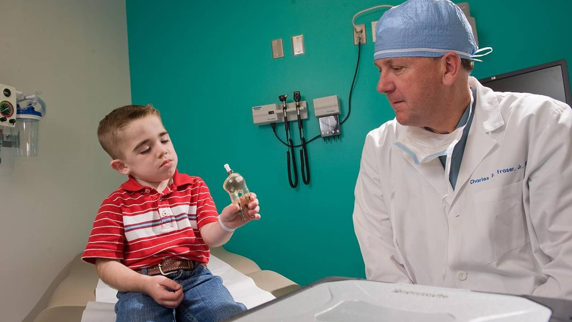 Brady Burch with Dr. Charles Fraser
