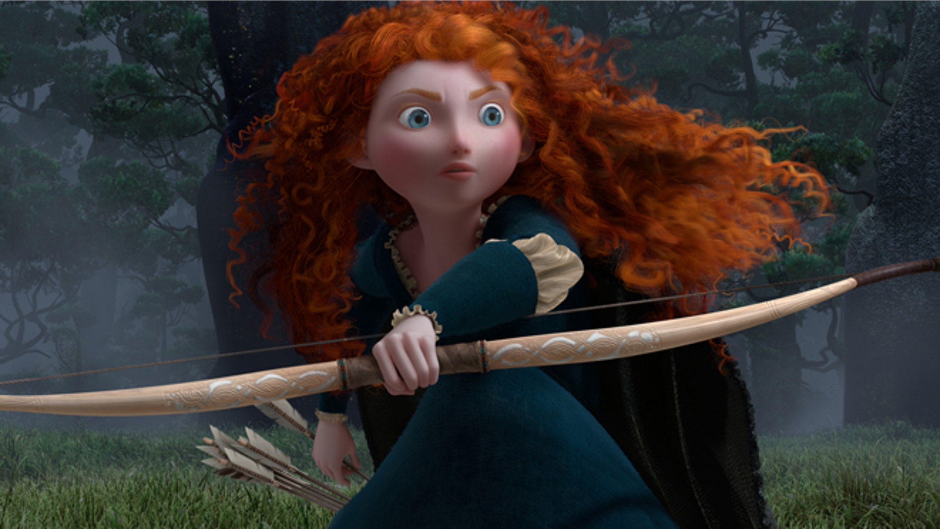 "BRAVE"Merida (voice by Kelly Macdonald)©Disney/Pixar. All Rights Reserved.