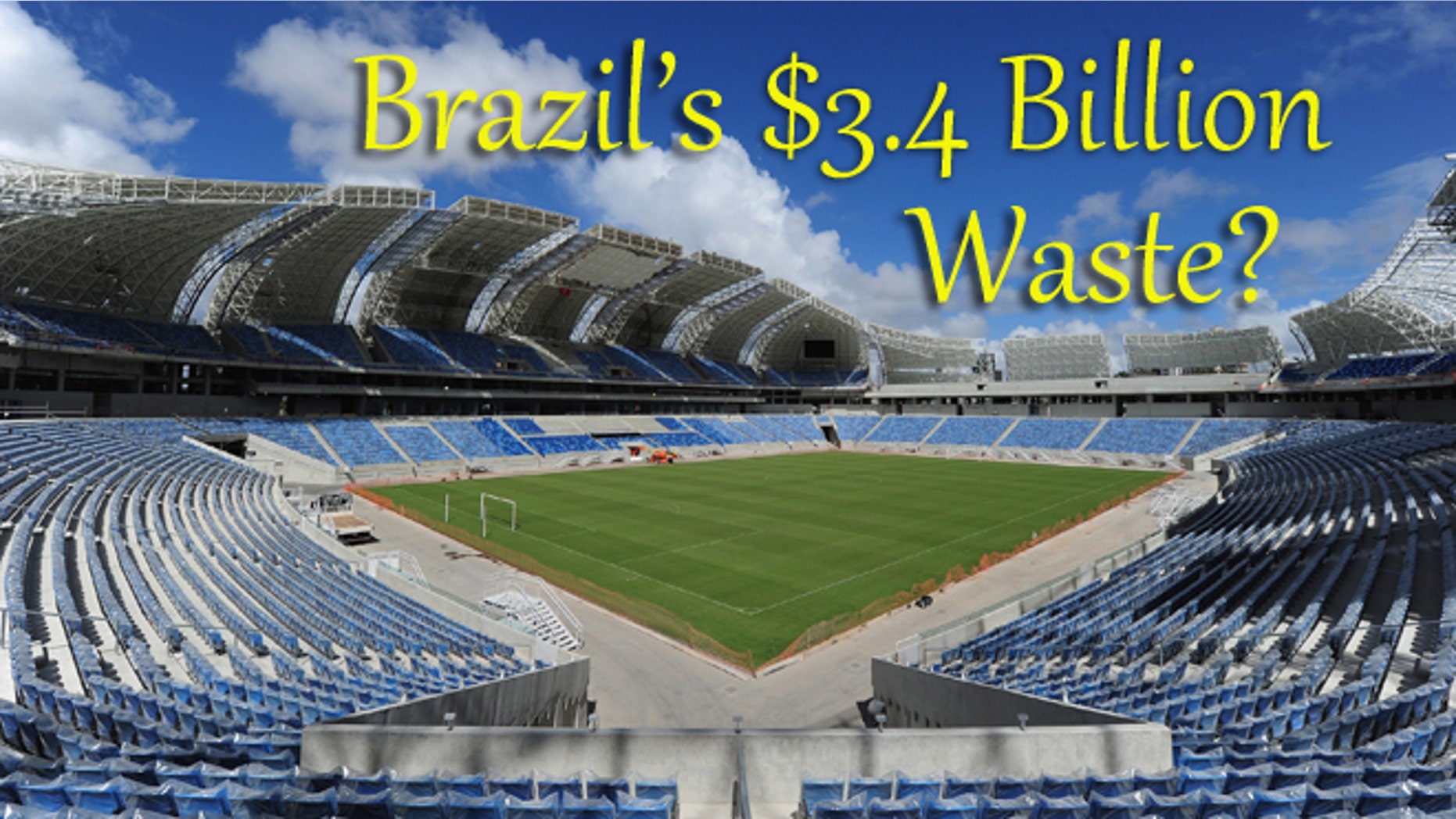 NATAL, BRAZIL - DECEMBER 08: A general view of the of the Arena Das Dunas venue for the FIFA 2014 World Cup Brazil on December 8, 2013 in Natal, Brazil. (Photo by Shaun Botterill/Getty Images)