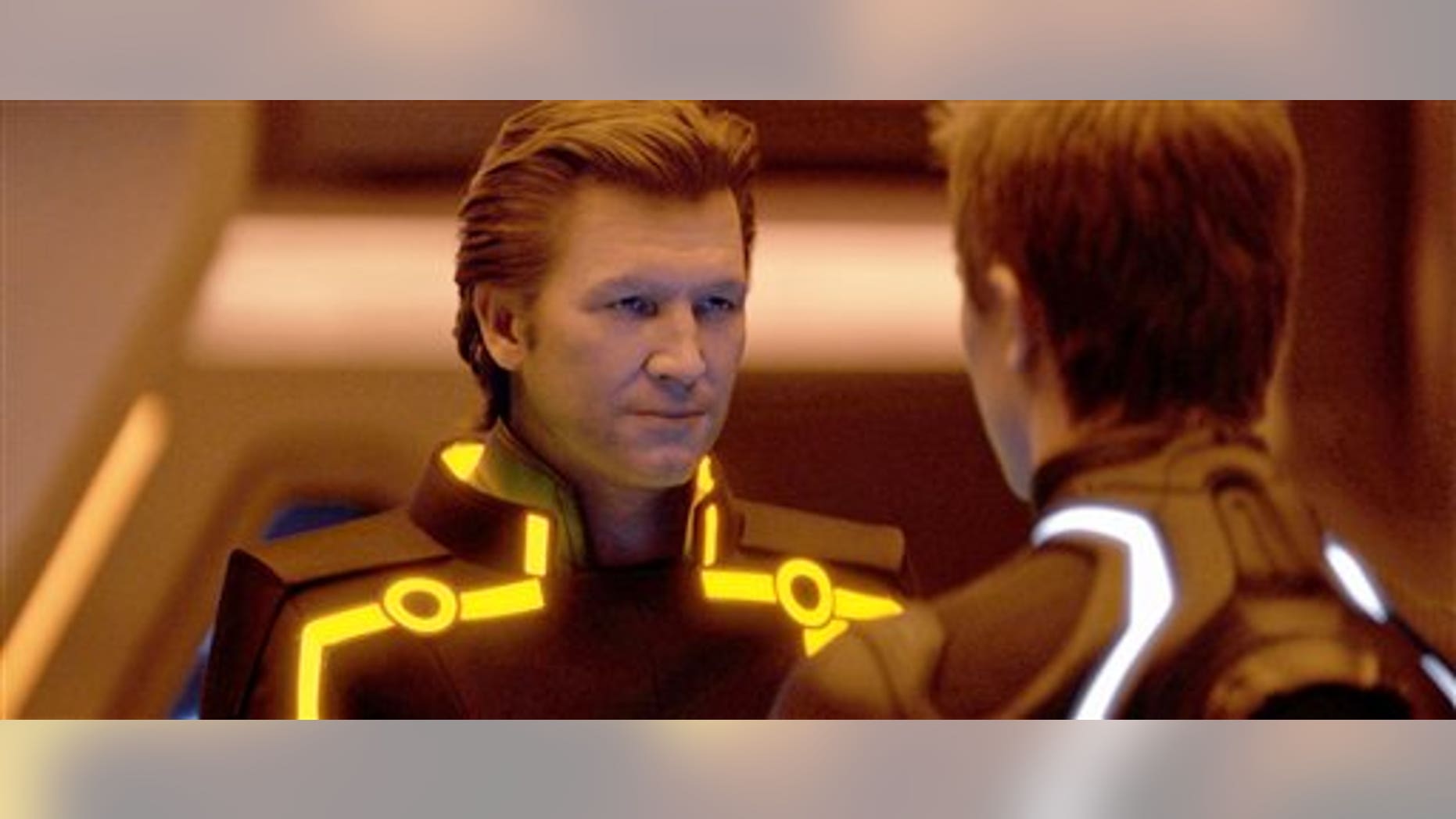 Jeff Bridges shown in "Tron: Legacy." (AP)