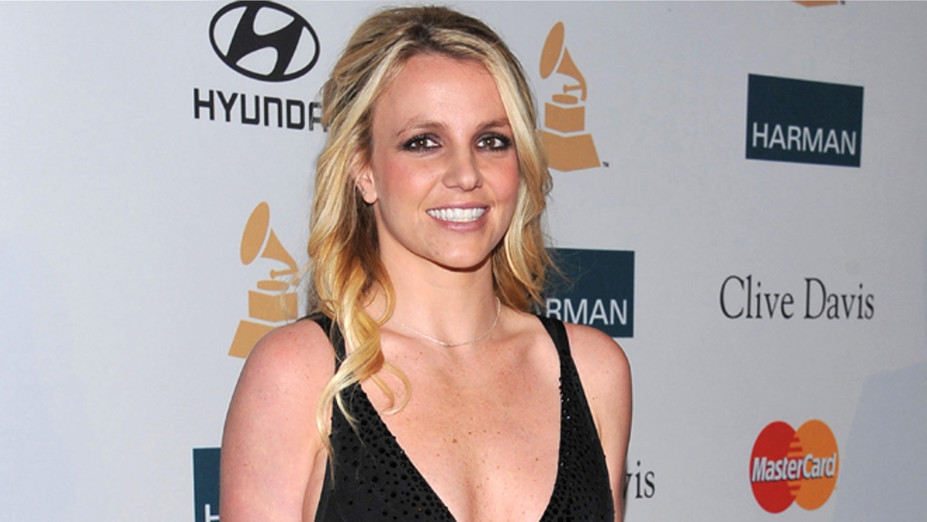 Feb. 11, 2012: In this file photo, singer Britney Spears arrives at the Pre-GRAMMY Gala & Salute to Industry Icons with Clive Davis honoring Richard Branson in Beverly Hills, Calif.