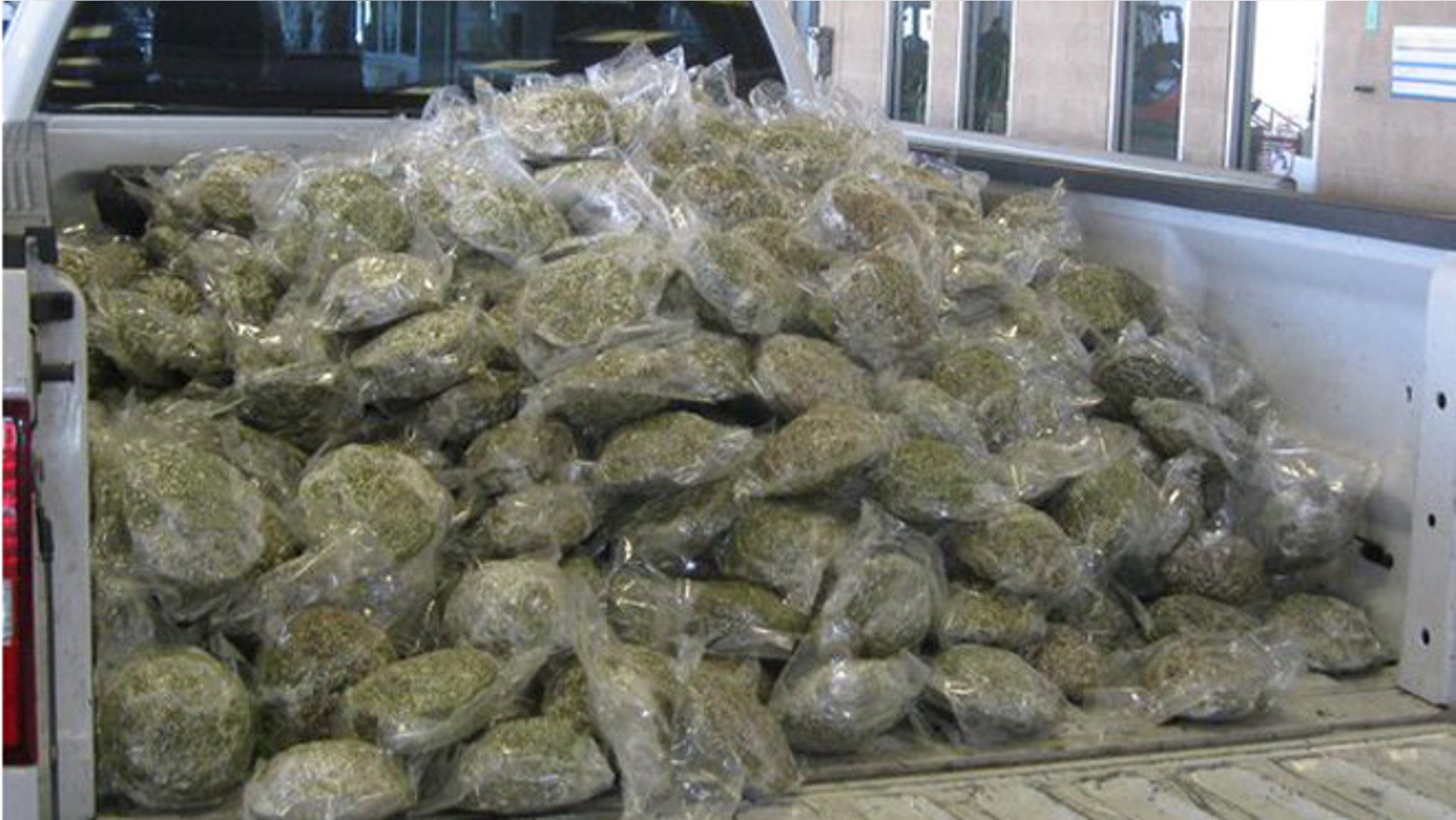 Agents seize marijuana load hidden in broccoli shipment at Texas border. (U.S. Customs and Border Protection)