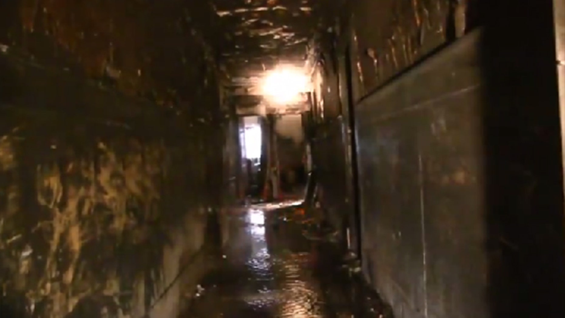 The hallway of 2363 Prospect Ave in the Bronx.