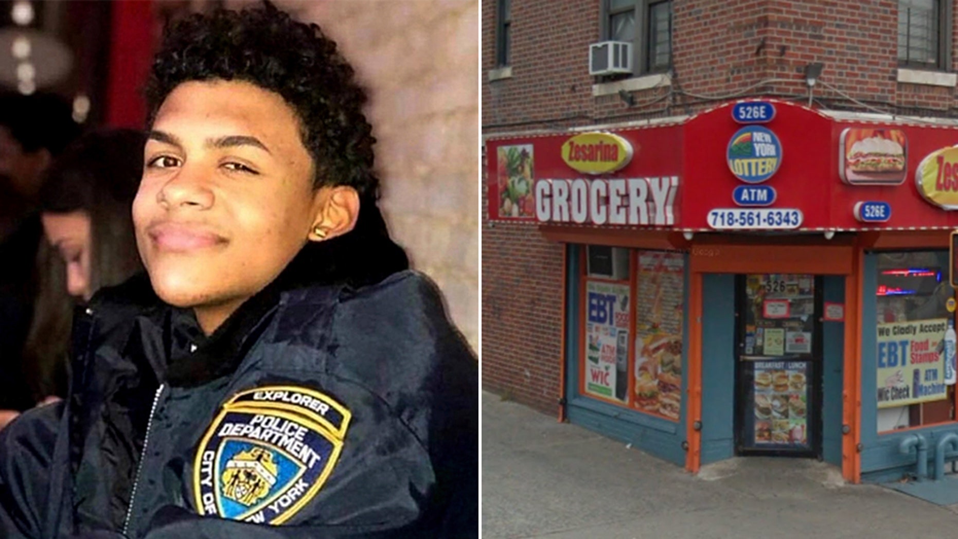 Lesandro Guzman-Feliz, 15, was stabbed outside the Zesarina Grocery store in New York City last week.