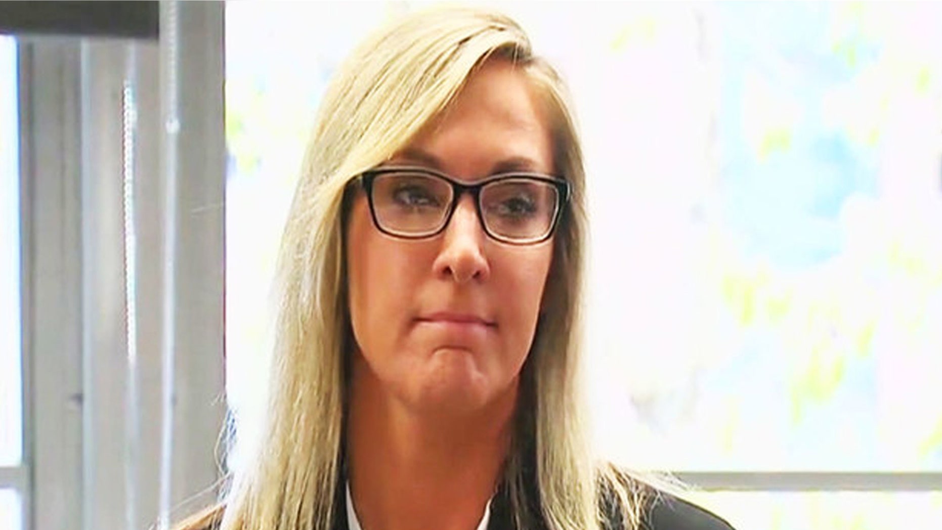 Brooke Lajiness appears in court in May.