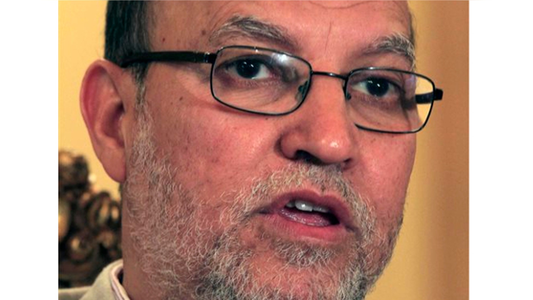FILE: May 16, 2011: Essam el-Erian, deputy head of the Egyptian Muslim Brotherhood's new political party, speaks during an interview at the Muslim Brotherhood headquarters in Cairo, Egypt.