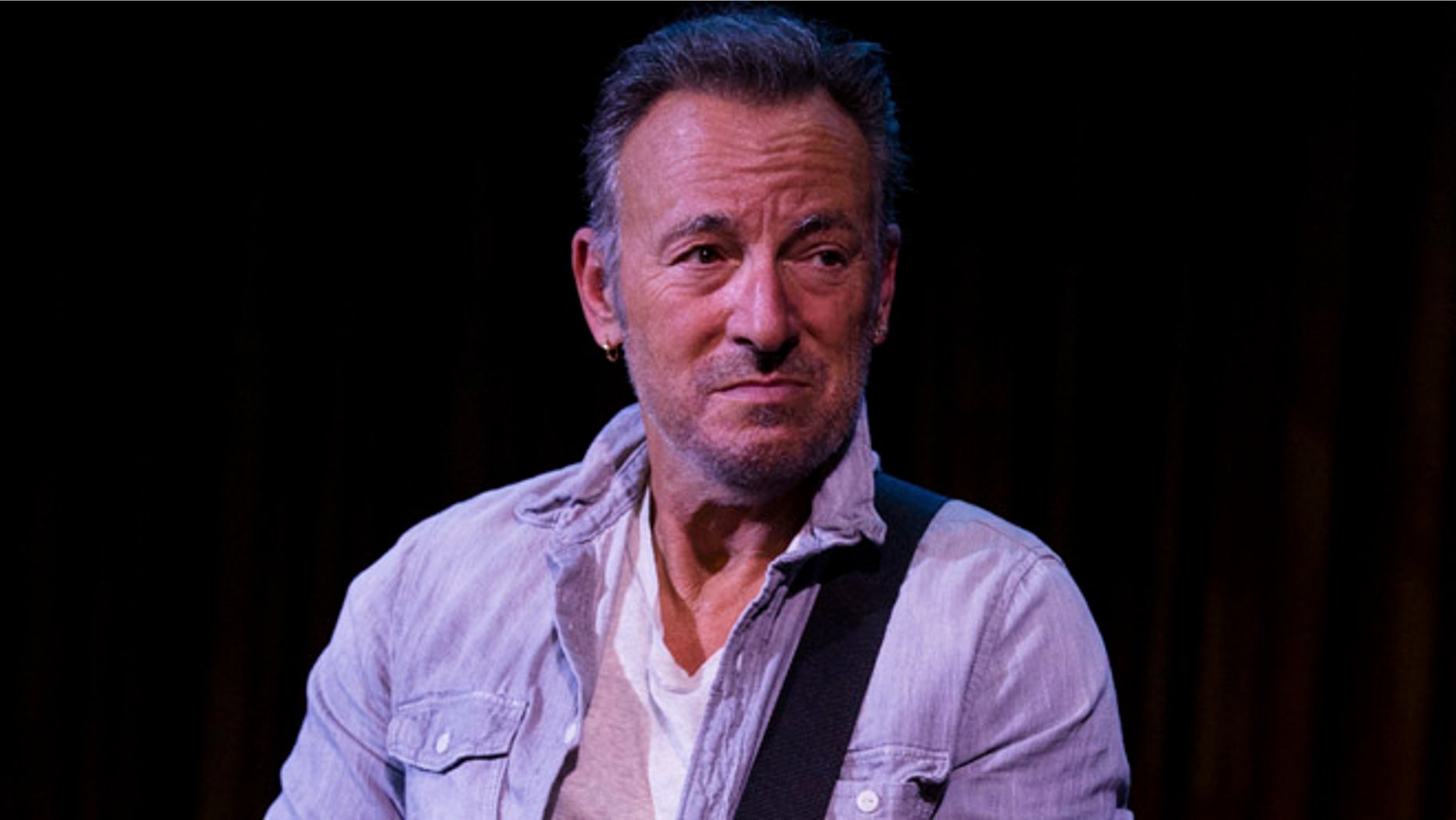 Bruce Springsteen took part in a two-hour jam session during a surprise appearance at a film festival in New Jersey