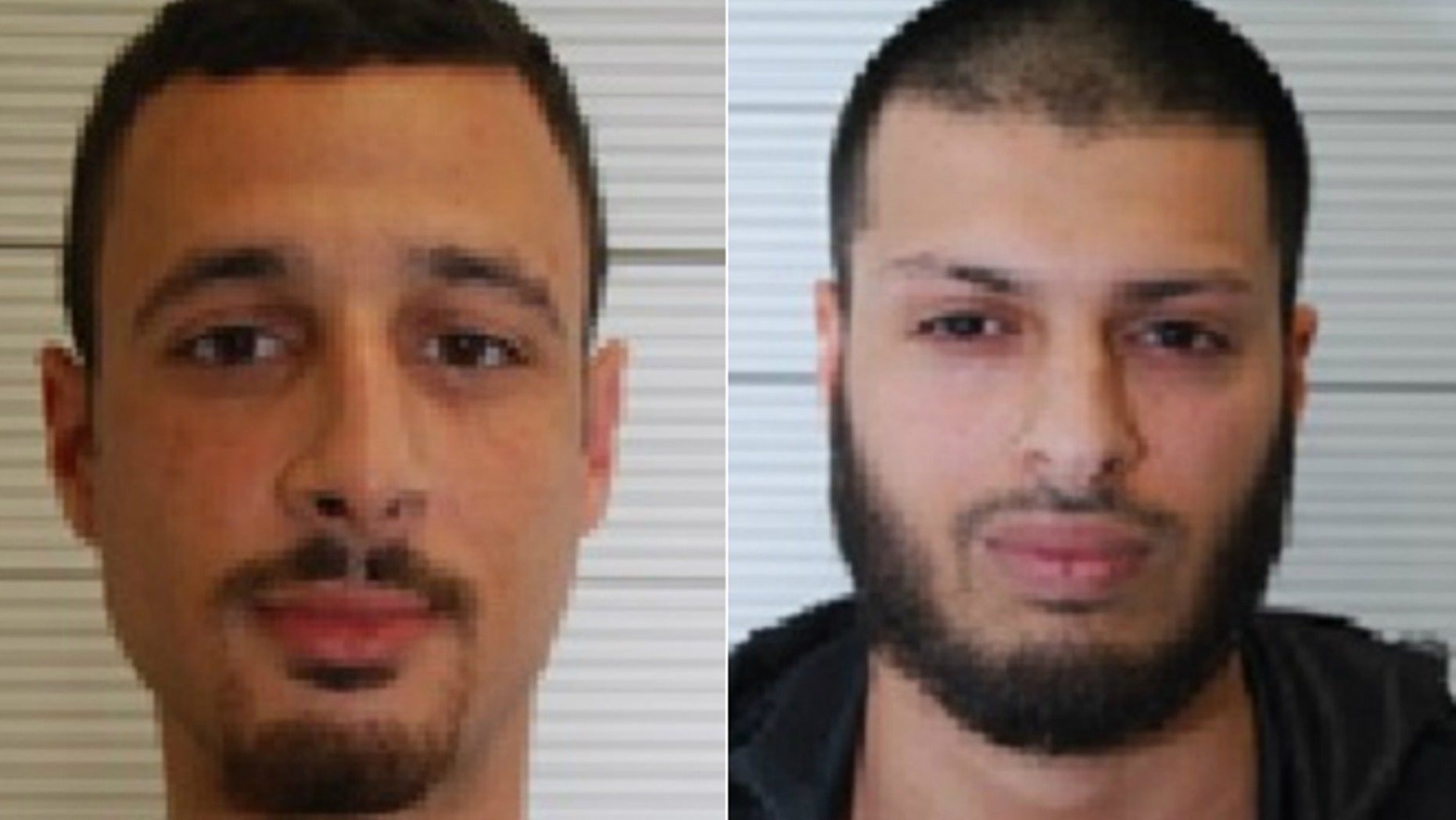 Zakaria Boufassil, left, and Mohammed Ali Ahmed.