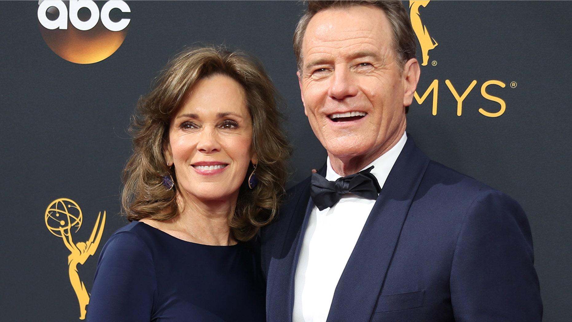 Actor Bryan Cranston and wife, Robin Dearden, arrive at the 68th Primetime Emmy Awards in Los Angeles, California U.S., September 18, 2016.