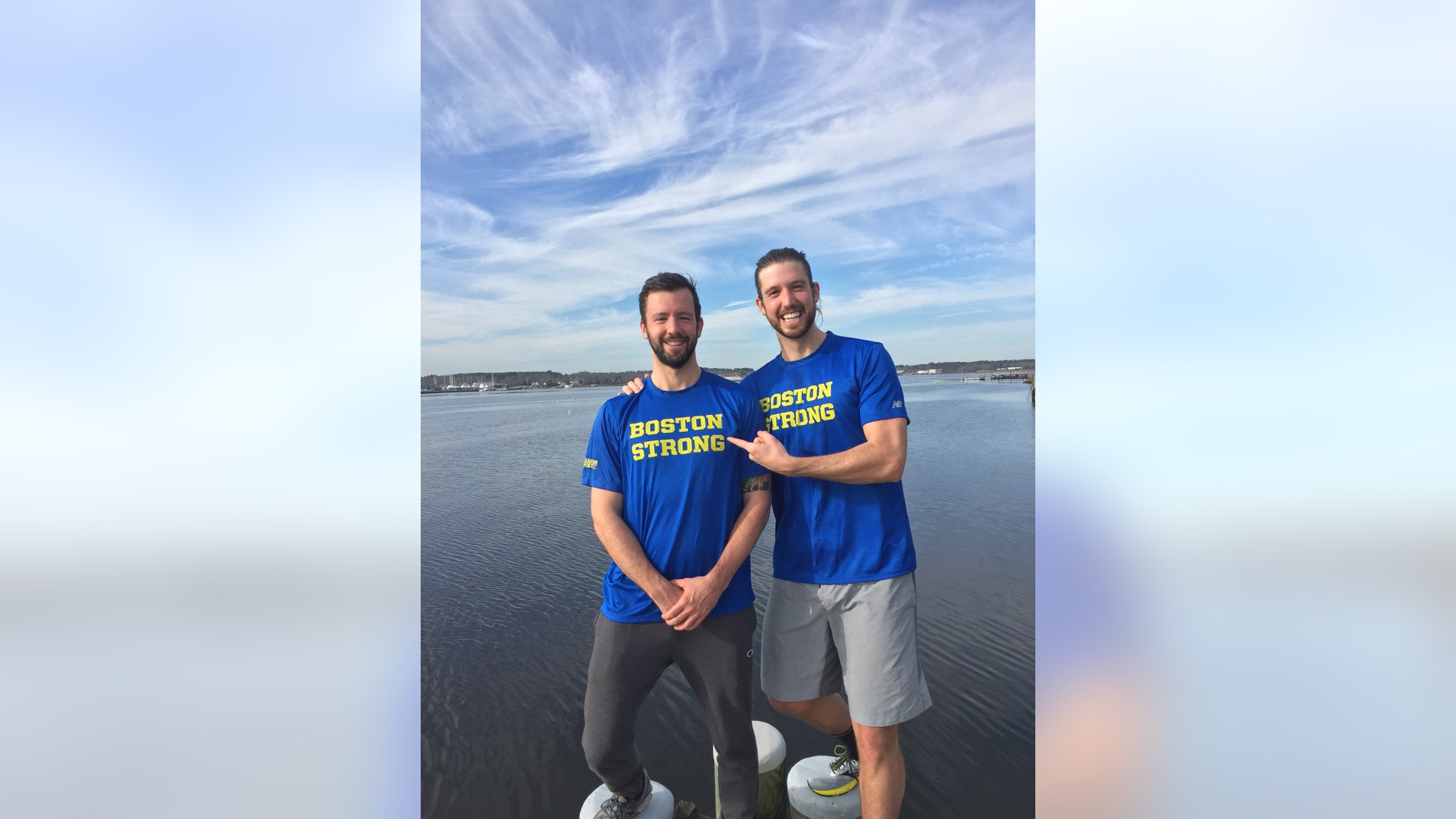 Lucas (left) and Kyle (right) Bullerjahn are running the Boston Marathon Monday in honor of their mother, Deborah, who ran 20 marathons in her lifetime and lost her battle with appendicial cancer in 2010.