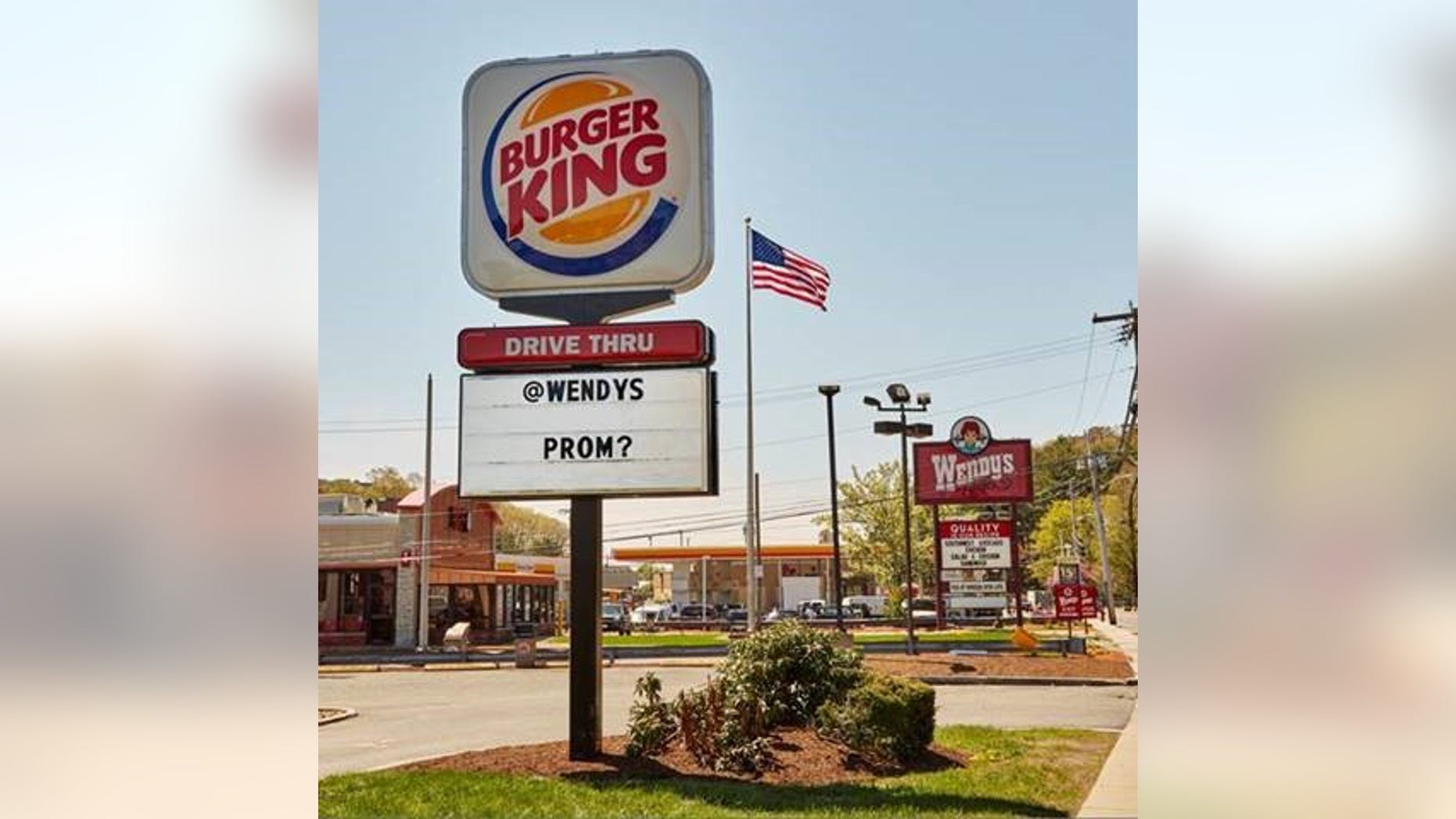 Burger King wants Wendy's to be its prom queen.