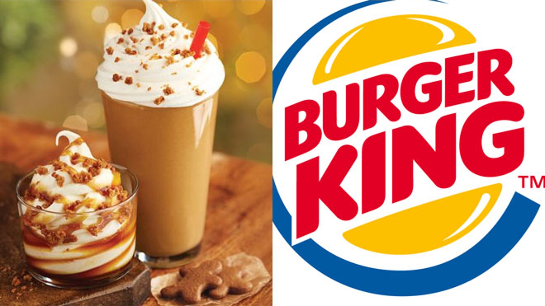 Burger King today introduced three new holiday treats: a Gingerbread Cookie Sundae, a Gingerbread Cookie Shake and Cinnabon Minibon Rolls.