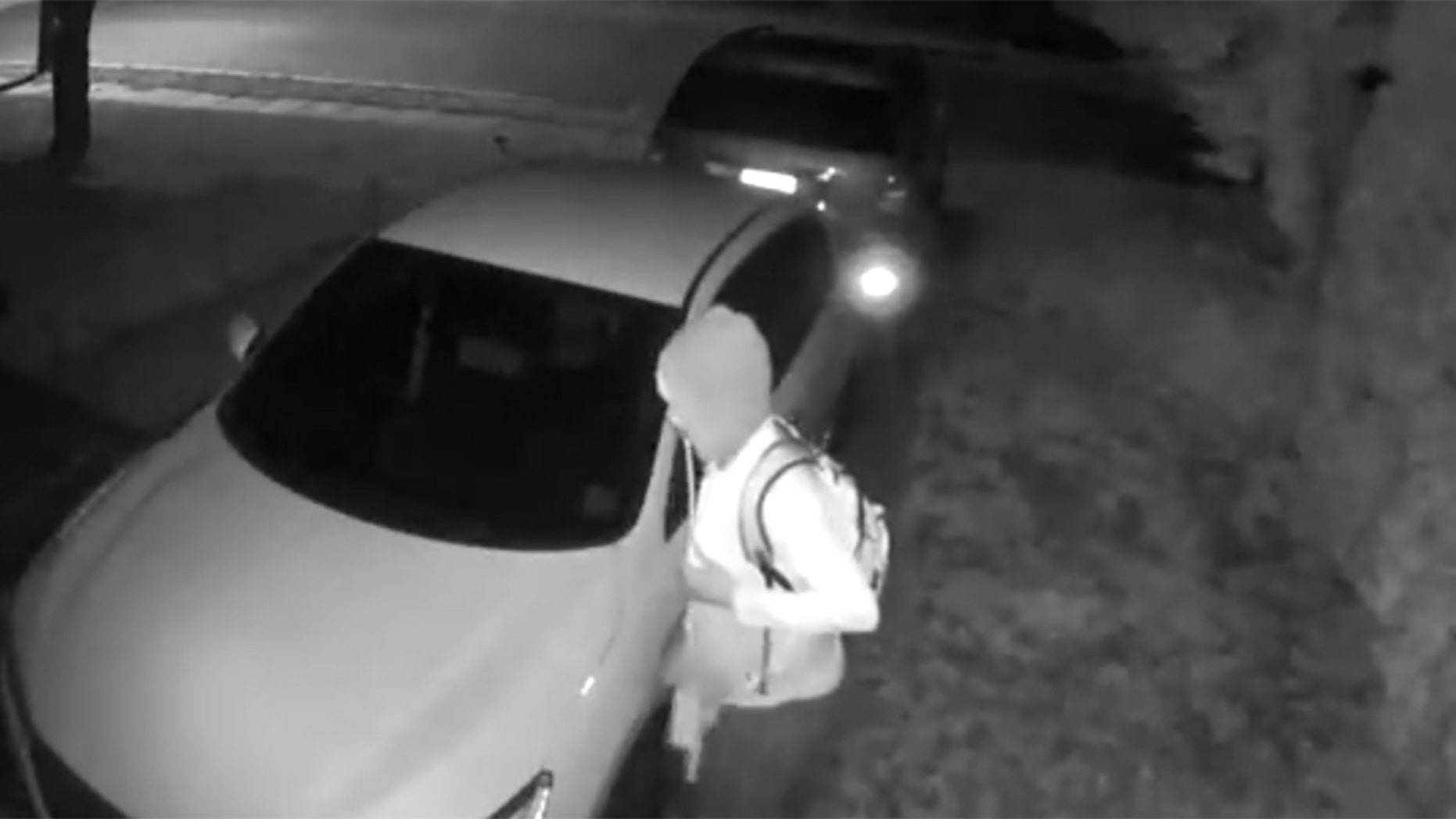 Burglar Caught On Camera Defecating In Driveway Fox News