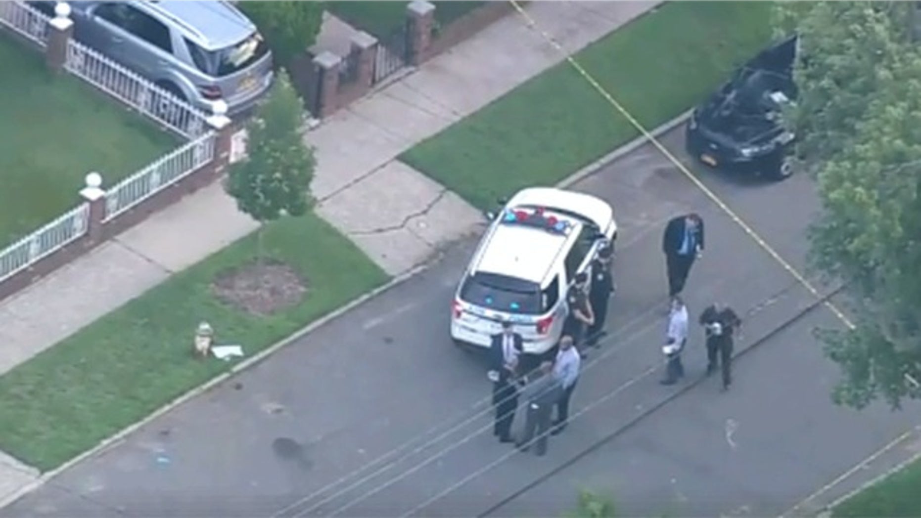 A New York resident reportedly beat and stabbed a would-be burglar Monday morning.