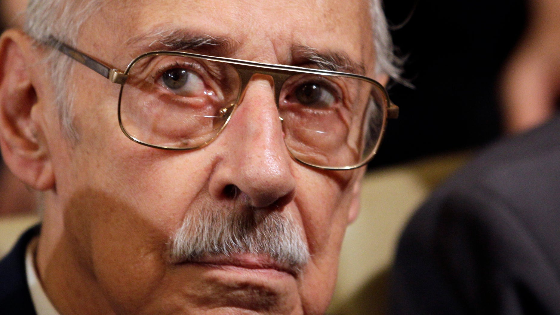Dec. 22: Former Argentine dictator Jorge Rafael Videla attends the last day of his trial for crimes against humanity in Cordoba, Argentina.