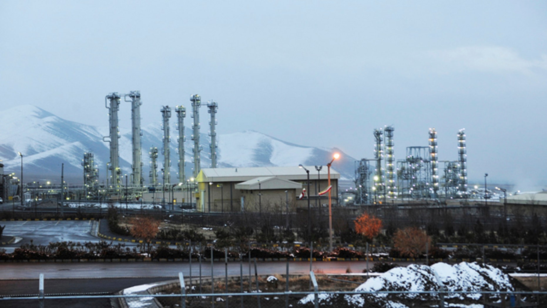 Jan. 15, 2011: A file photo, shows Iran's heavy water nuclear facilities near the central city of Arak 150 miles southwest of Tehran, the negotiating stance from Iranian officials never varies: The Islamic Republic will not give up its capabilities to make nuclear fuel.