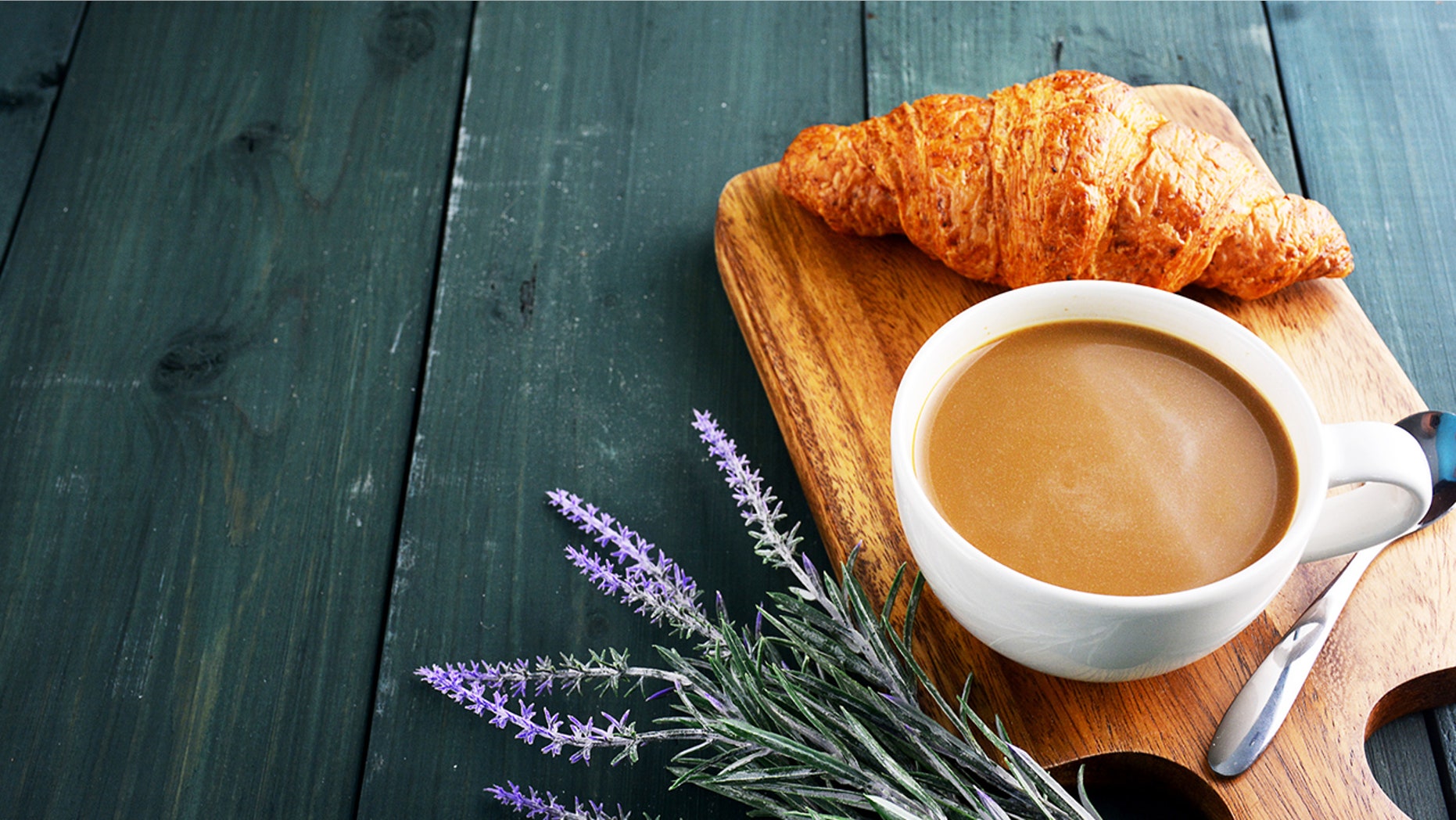 Coffee and bread apparently don't qualify for the most important meal of the day.