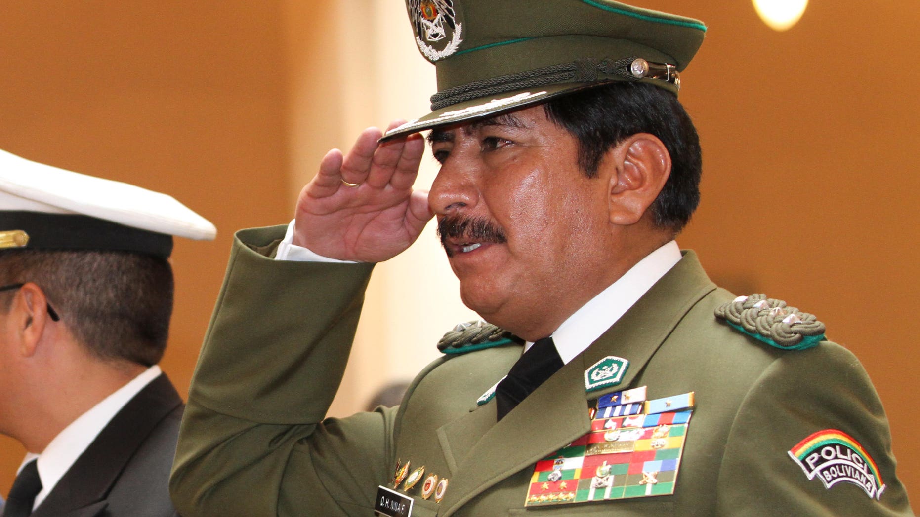 In March of 2015, the retired police general who reorganized Bolivia's counter-narcotics force after President Evo Morales expelled U.S. drug agents, is under investigation for illicit enrichment and drug trafficking ties. A judge was to decide Wednesday, March 4, 2015 whether Gen. Nina should be jailed.