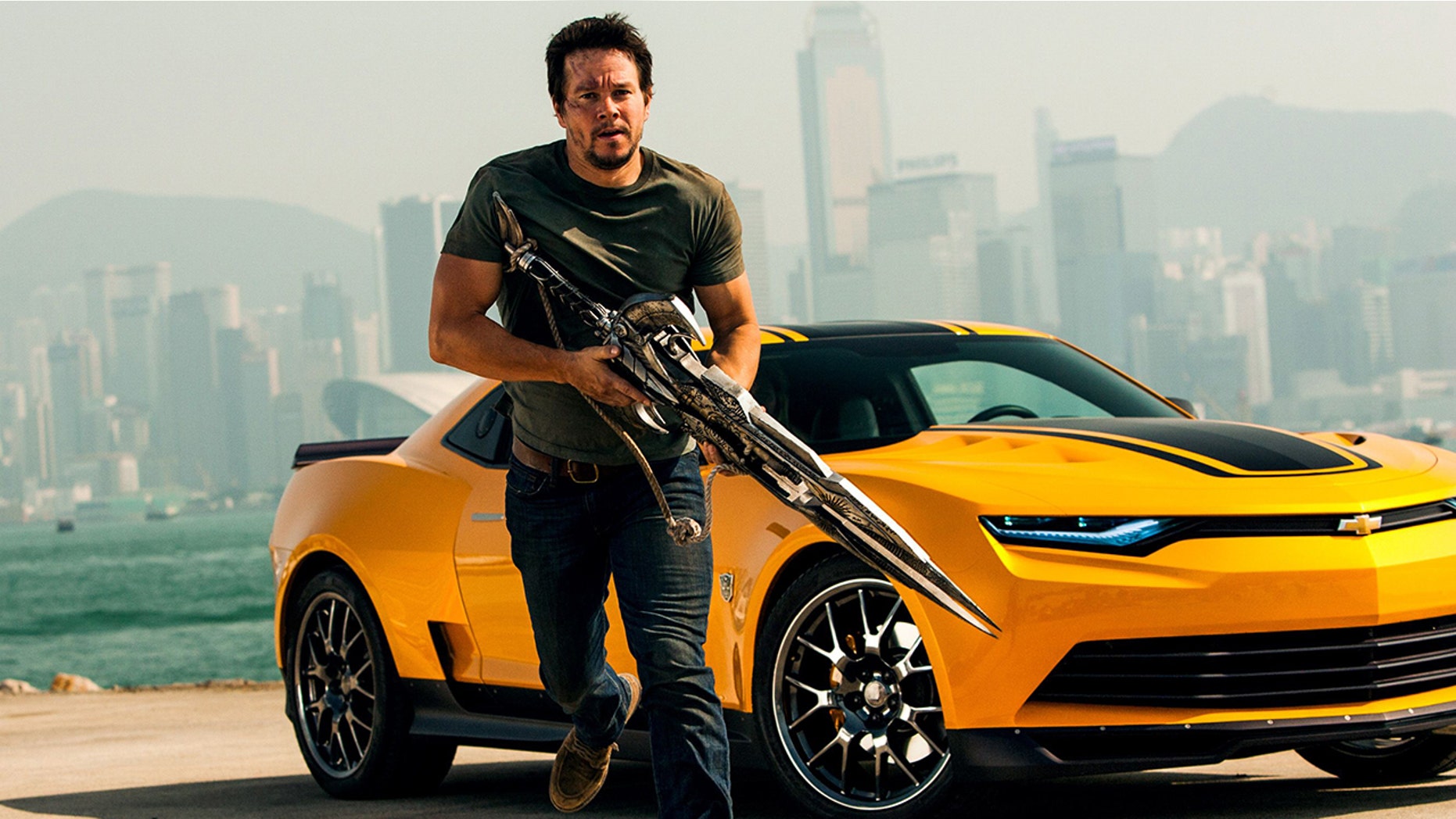 Mark Wahlberg starred in two of the "Transformers" films alongside Chevrolets that turn into robots.