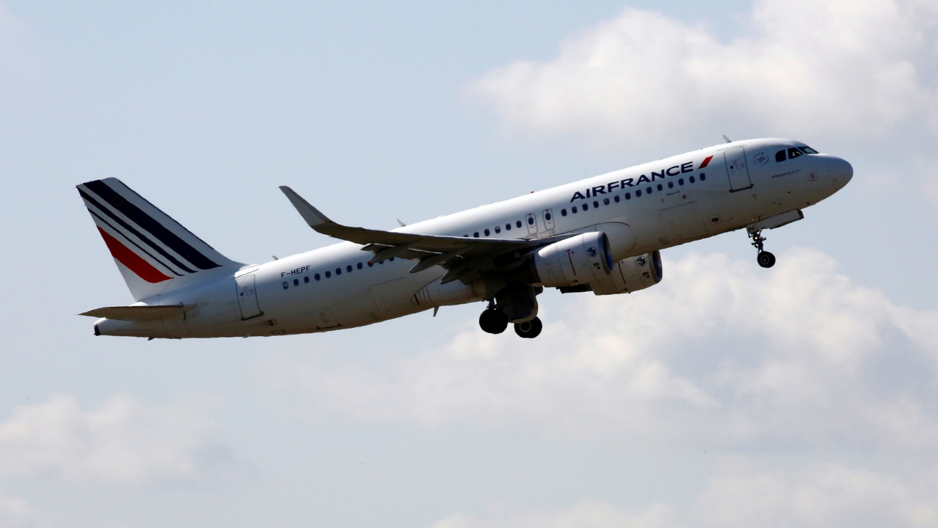 File photo - An Air France Airbus A320 aircraft takes off at the Charles de Gaulle airport in Roissy, France, Aug. 9, 2016. (REUTERS/Jacky Naegelen)