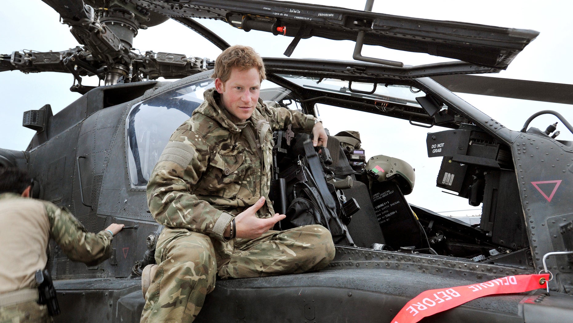 Britain S Prince Harry Returns From Deployment As Helicopter Pilot In Afghanistan Fox News