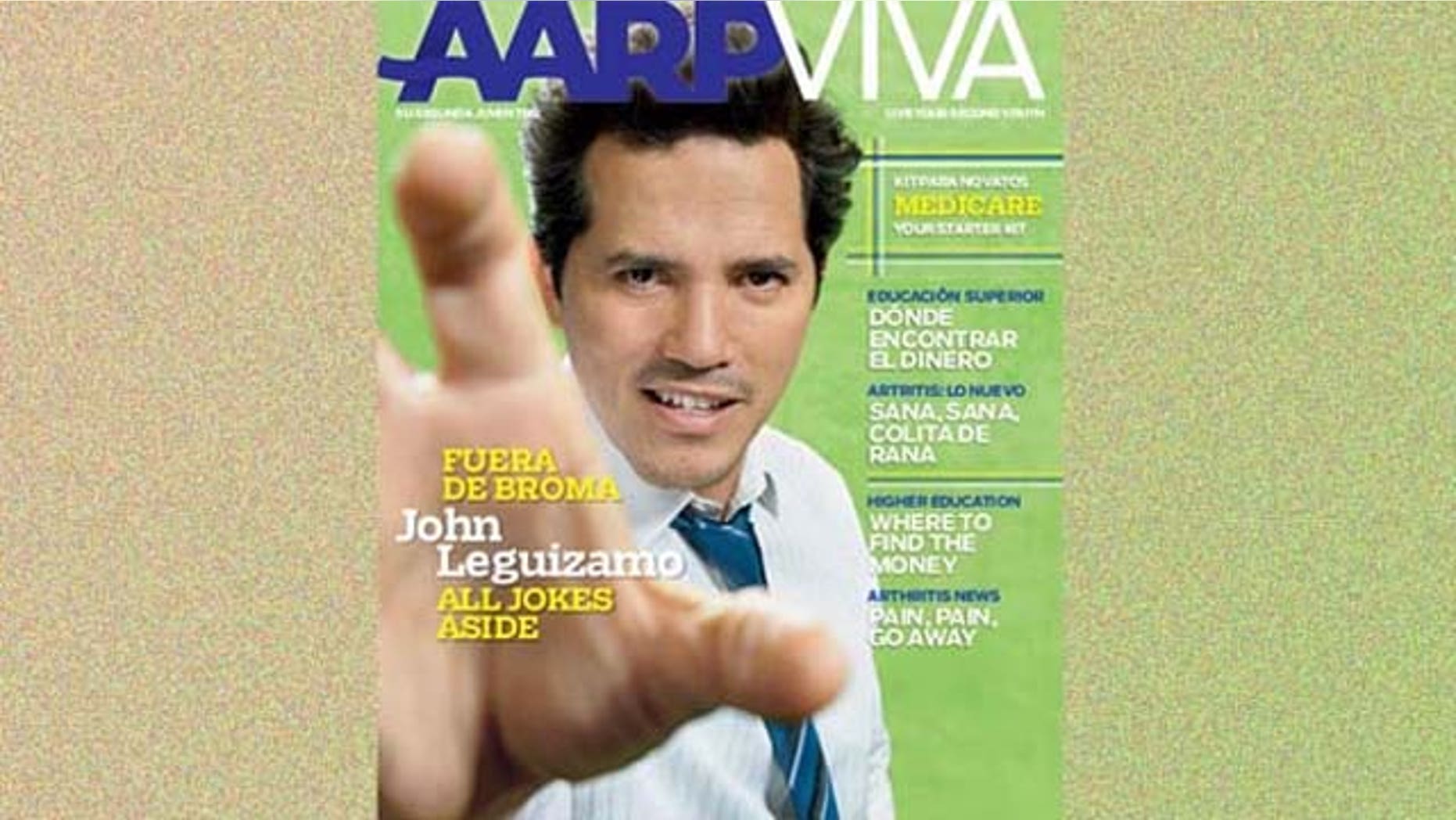 June 15, 2011: Actor John Leguizamo says he wants closure with his father and their strained relationship in AARP's June Issue.