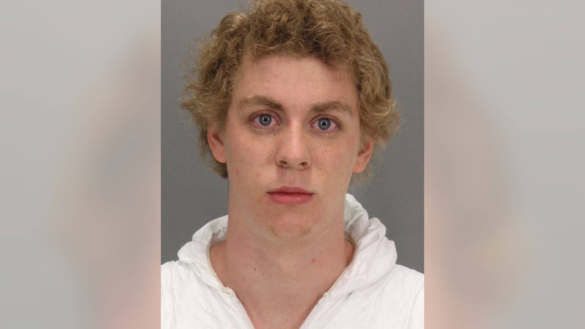 This January 2015 booking photo released by the Santa Clara County Sheriff's Office shows Brock Turner. The former Stanford University swimmer was sentenced last week to six months in jail and three years' probation for sexually assaulting an unconscious woman, sparking outrage from critics who say Santa Clara County Judge Aaron Persky was too lenient on a privileged athlete from a top-tier swimming program. (Santa Clara County Sheriff's Office via AP)
