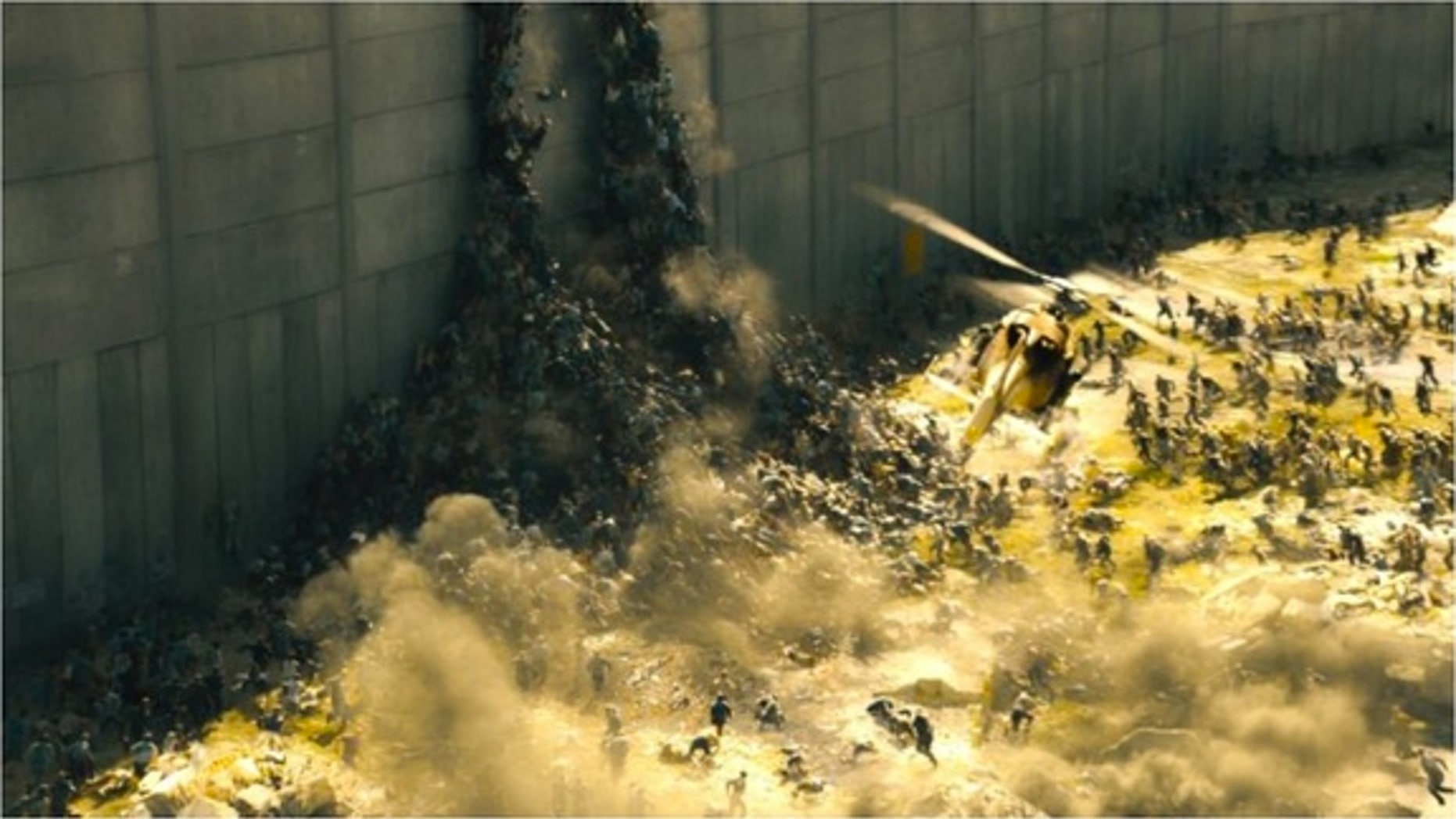 The fast-paced zombies of "World War Z."