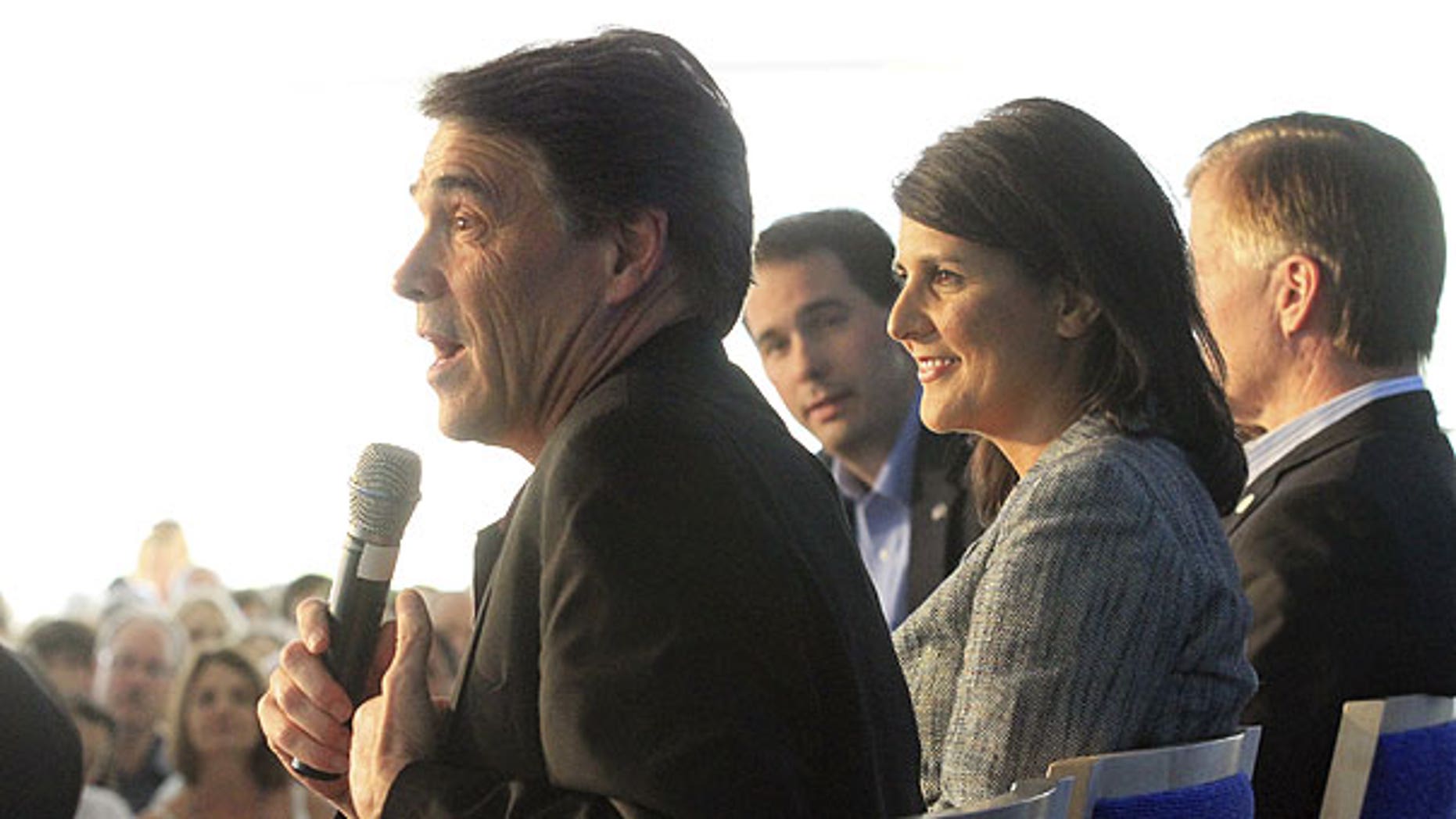 July 22: Texas Gov. Rick Perry speaks at the McCloskey Speaker Series: A Conversation with Republican Governors in Aspen, Colo.