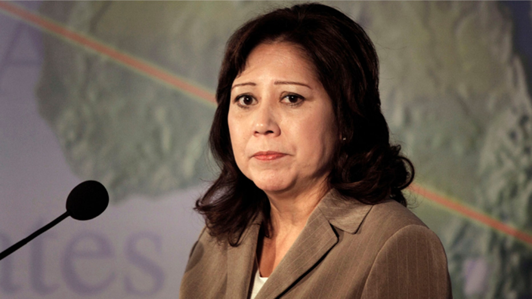 U.S. Department of Labor Secretary Hilda Solis (Photo by Bill Pugliano/Getty Images)