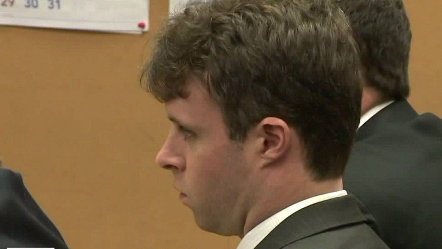 Thomas Burke in court.