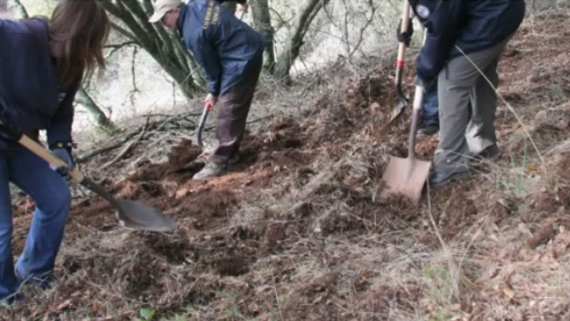 Feb. 9: Investigators from San Joaquin and Calaveras counties in California search for human remains after receiving a tip on where to locate the bodies of murder victims from convicted killer Wesly Shermantine.