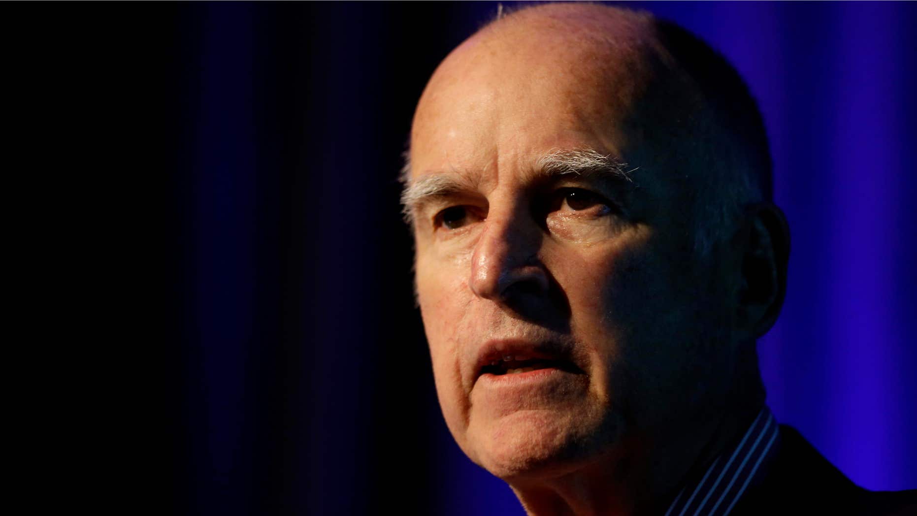 Jan. 23, 2015: California Gov. Jerry Brown speaks at the Fourth Annual Public Safety Realignment Conference in Sacramento, Calif.