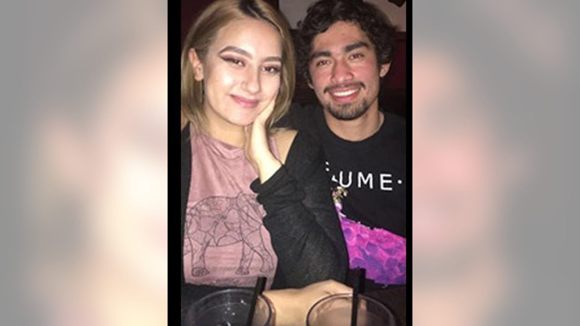 This undated photo shows Olivia Hannah Gonzalez, 20, and Brian Fernandez, 21. Gonzalez's body was found Tuesday near the wreckage of the couple's car on the California coast