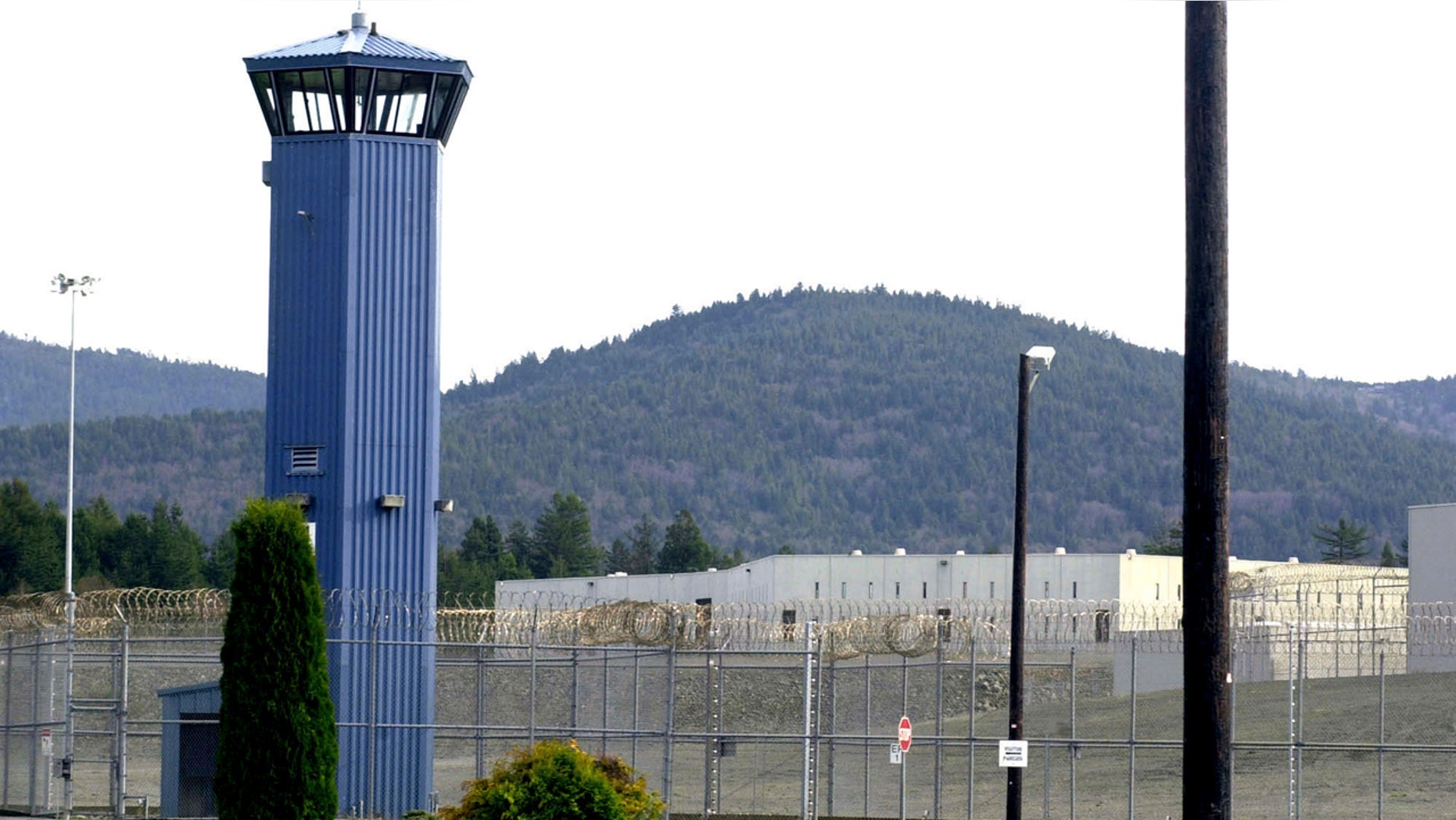 In this Dec. 7, 2001 file photo, Pelican Bay State Prison is seen outside of Crescent City, Calif.