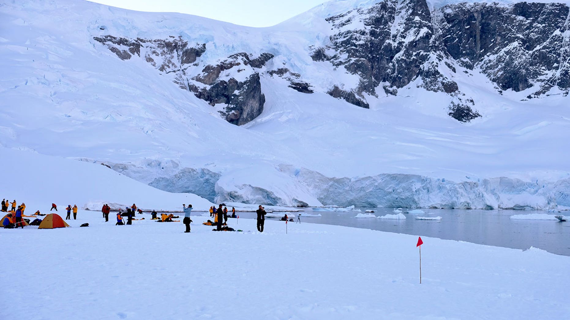Passengers aboard the Ocean Endeavor, a ship that focuses on health and wellness, have the once-in-a-lifetime opportunity to go camping in Antarctica.