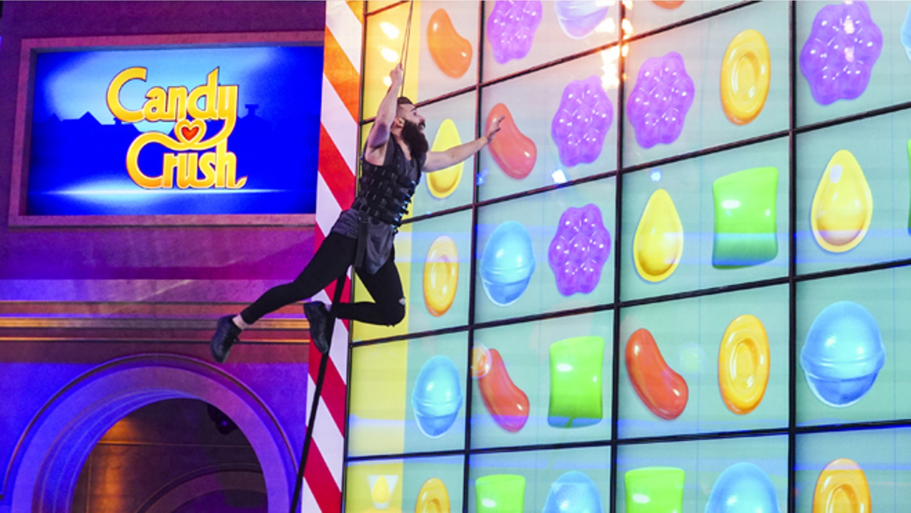 A contestant competing on "Candy Crush" which premieres on Sunday, July 9.
