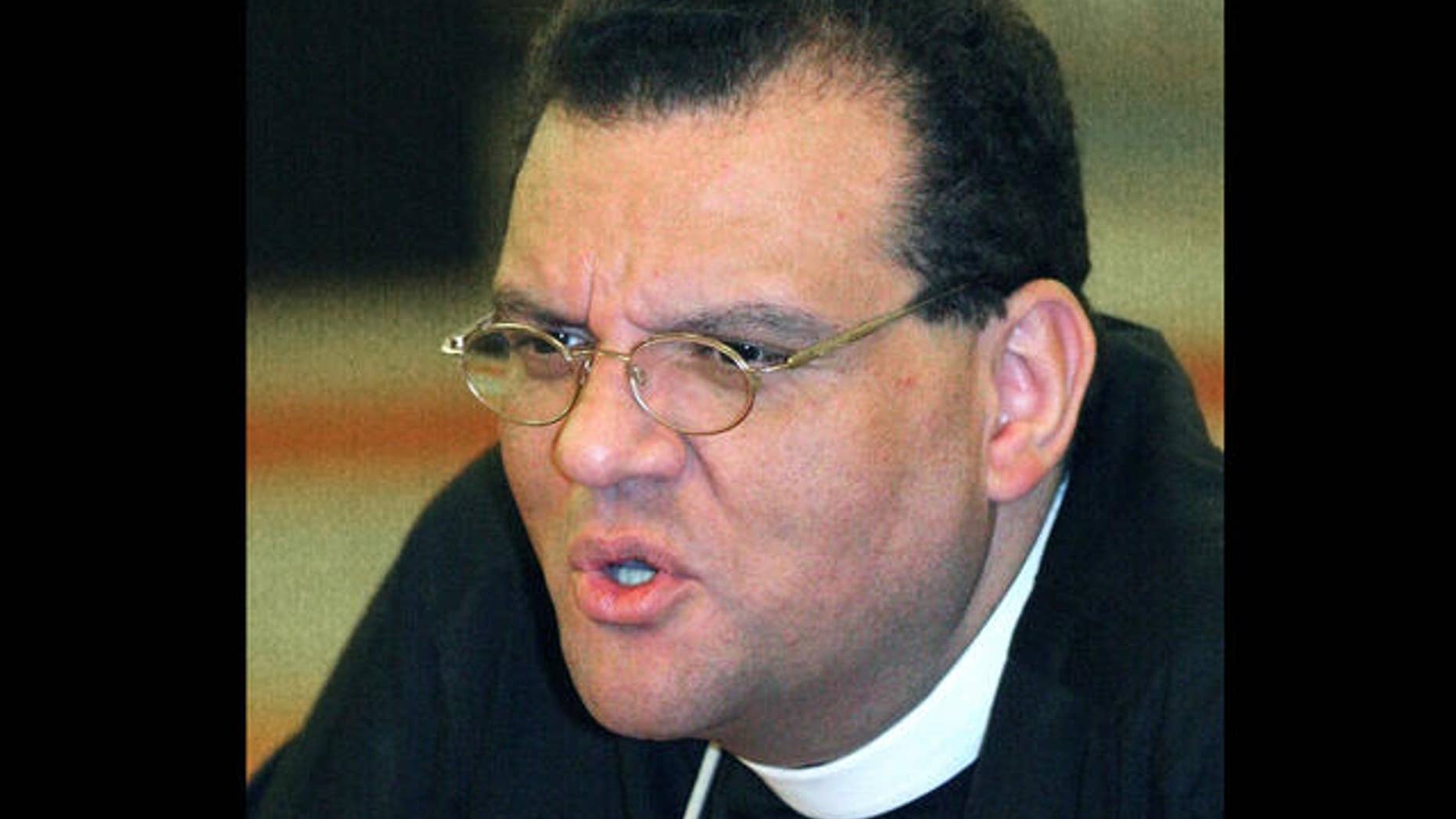 Canon Andrew White, known as the "Vicar of Baghdad" says the time as come where Christianity is over in Iraq. (AP Photo/Samir Mizban)