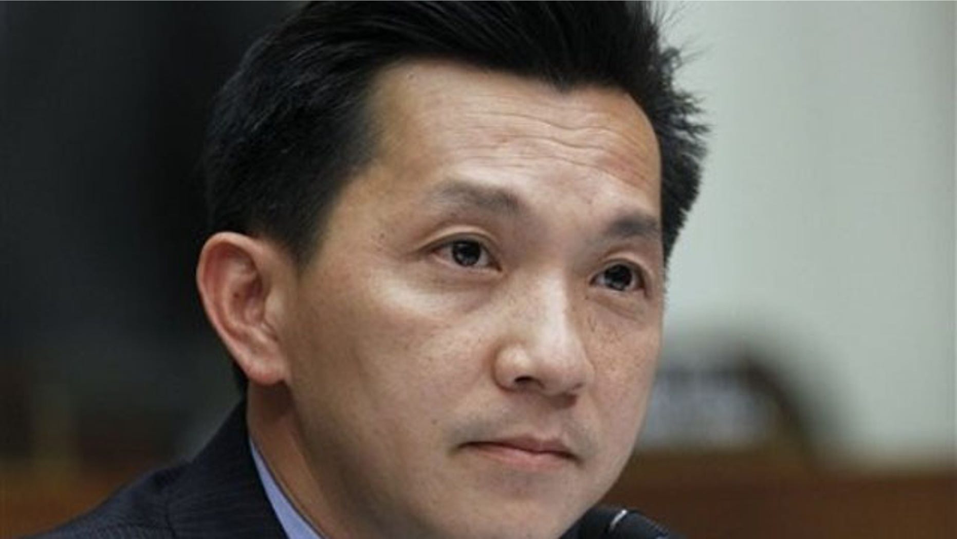 Rep. Joseph Cao speaks during an Energy and Environment Subcommitee hearing on oil drilling June 15. (AP Photo)