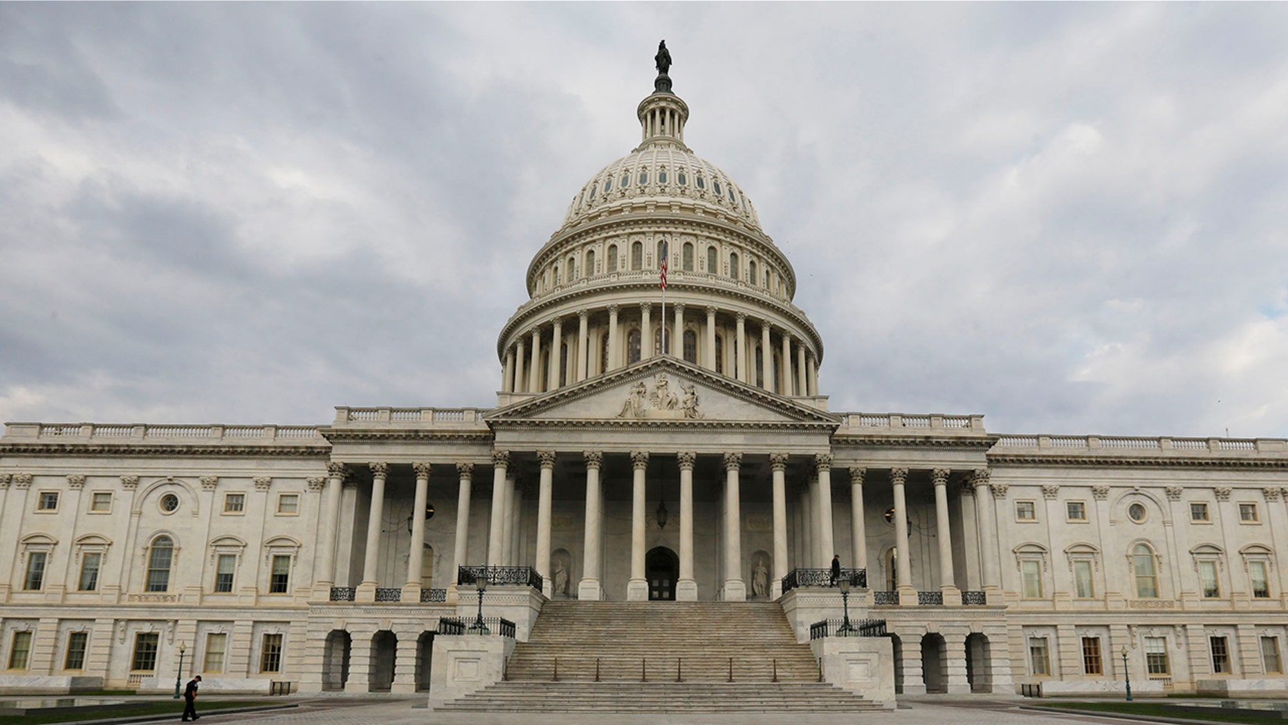 The U.S. Capitol dome is seen on Capitol Hill in Washington.