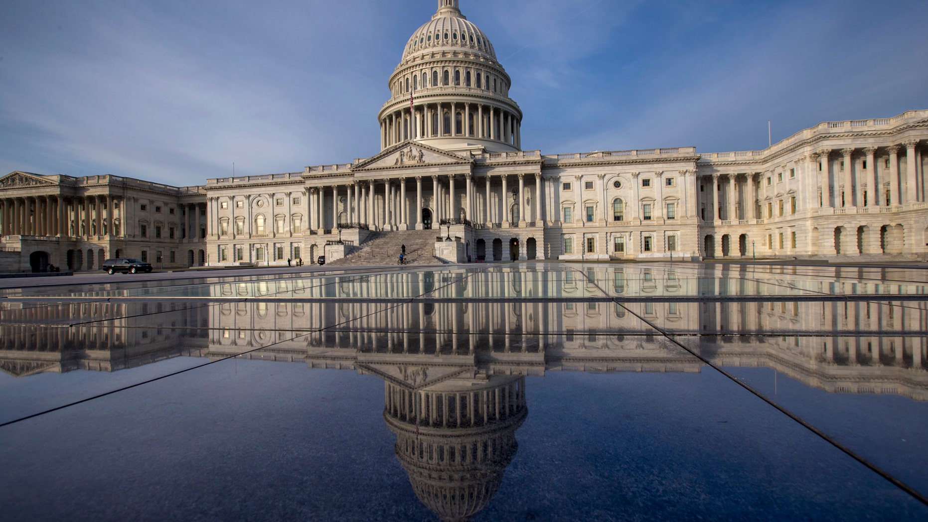 In this Jan. 3, 2018 photo, the Capitol is seen in Washington. Newly published research shows that the same Russian government-aligned hackers who penetrated the Democratic Party have spent the past six months laying the groundwork for an espionage campaign against an unknown number of U.S. Senate staffers, including Republicans. (AP Photo/J. Scott Applewhite)